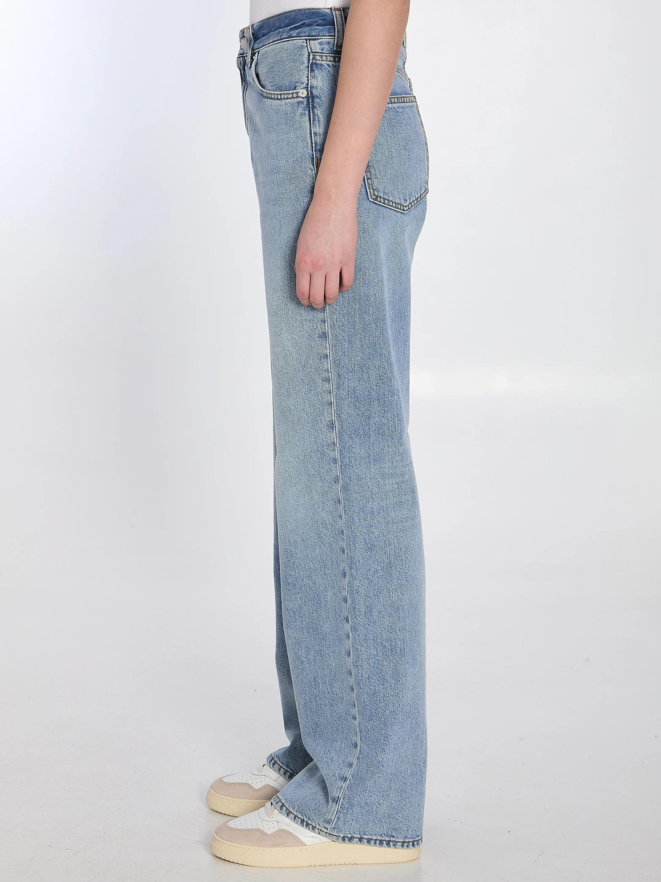 Haikure Korea Jeans In Blue - Image 3