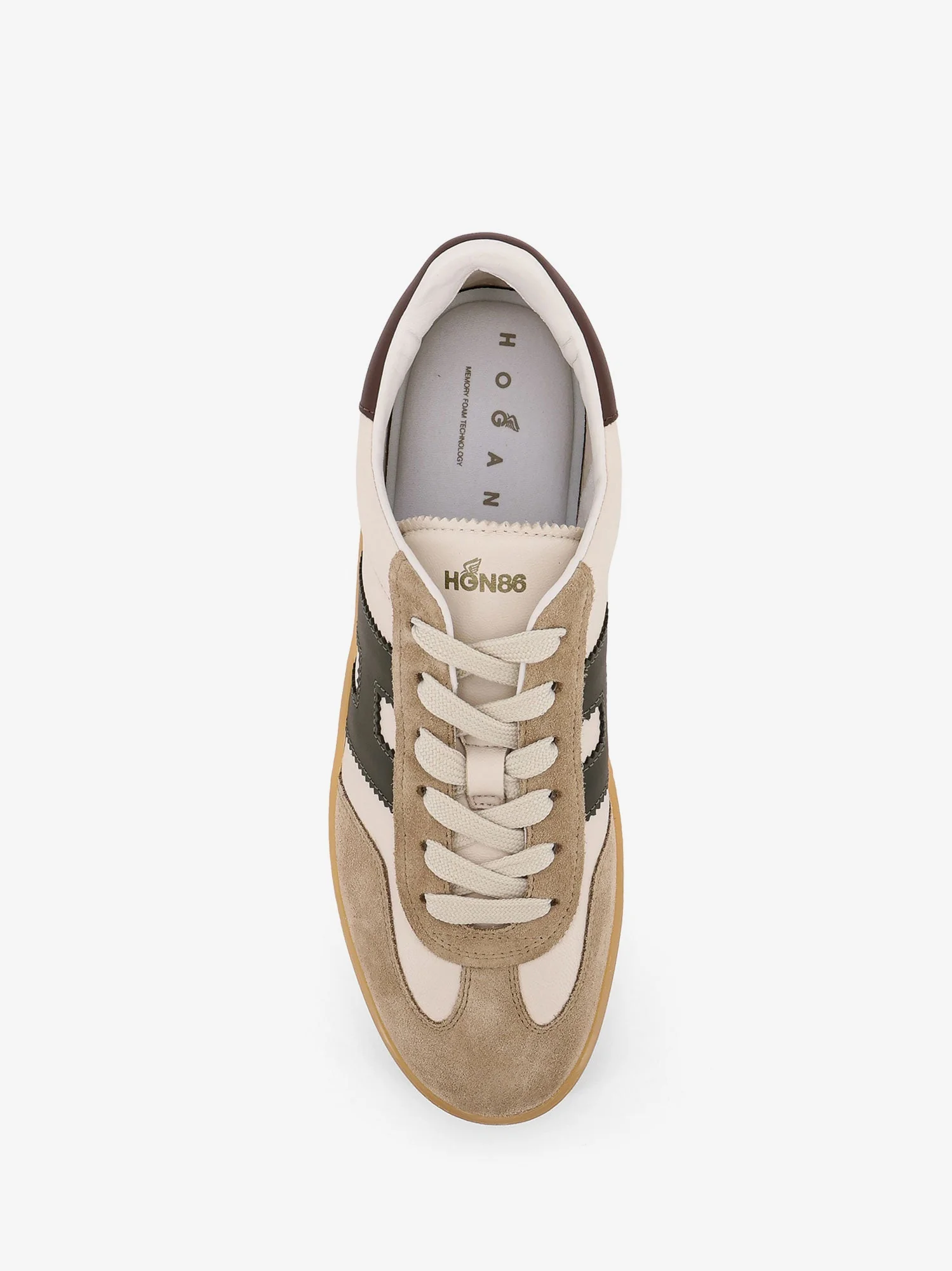 Hogan Hogan Cool Suede And Leather Low-Top Sneakers - Image 5