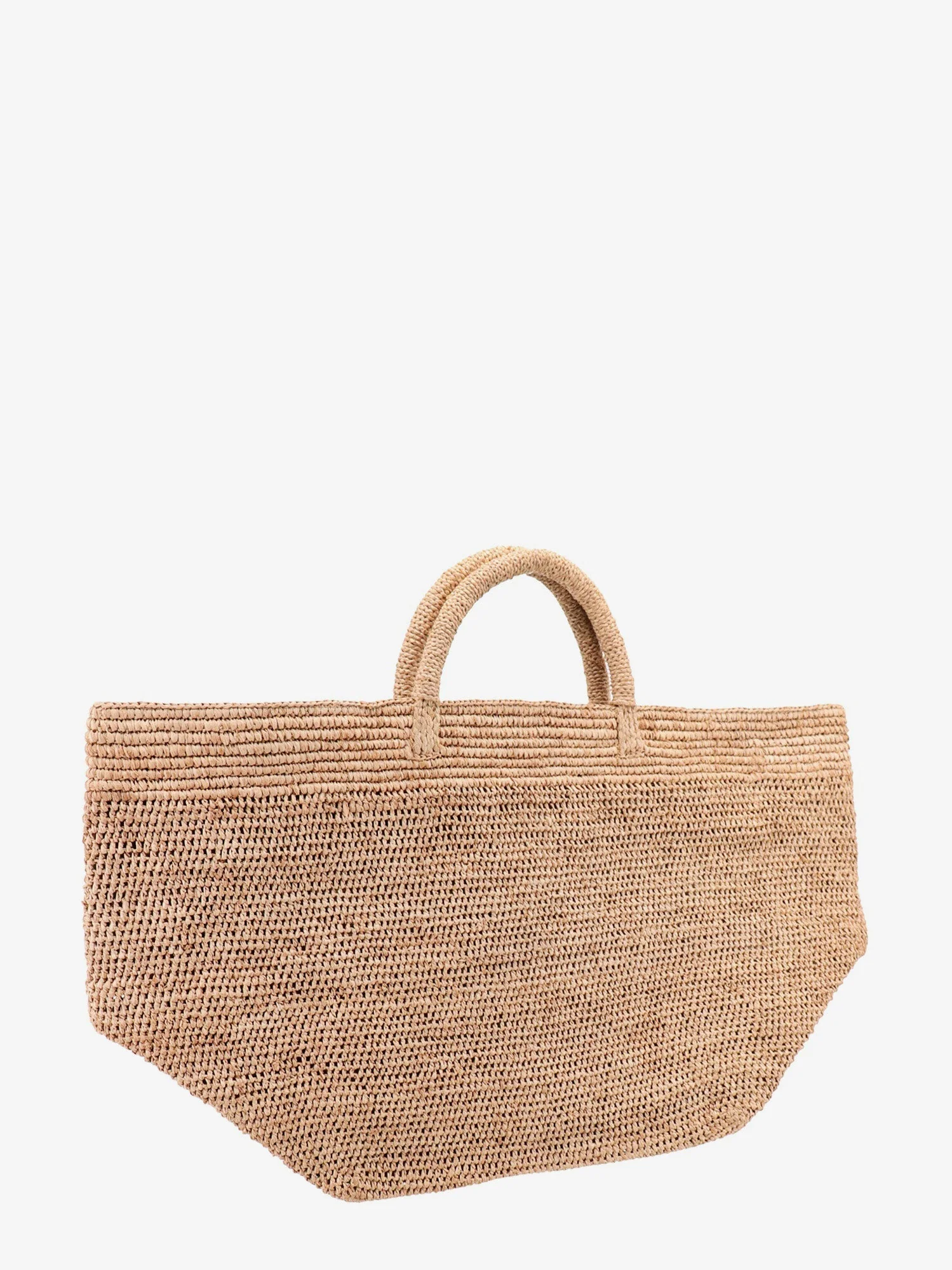 Ibeliv Vanilla Raffia Handbag - Image 3