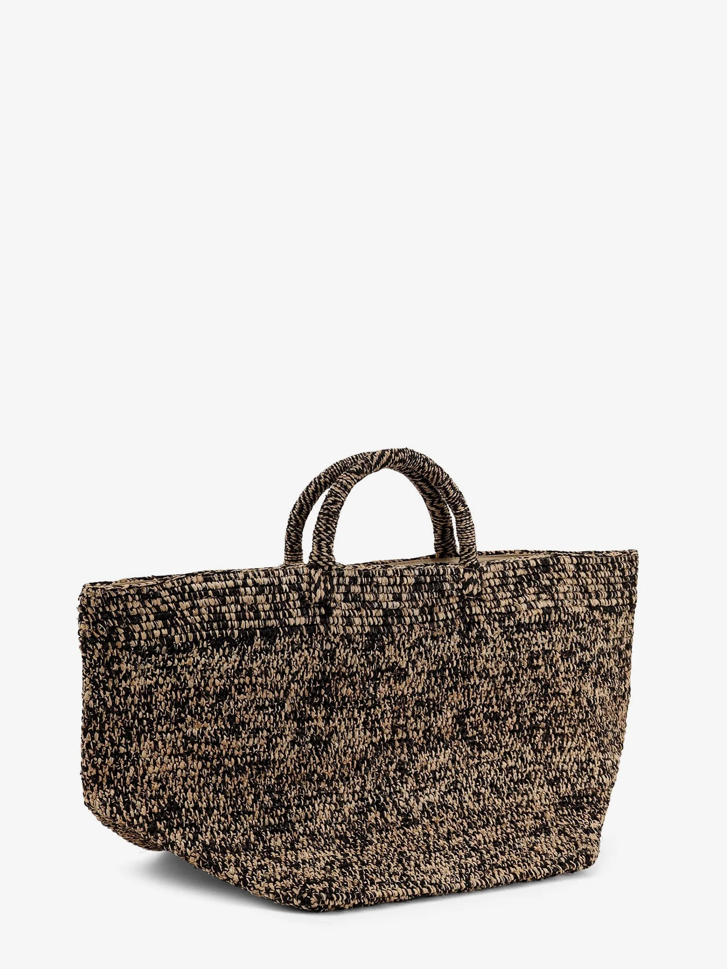 Ibeliv Vanilla Raffia Handbag - Image 7