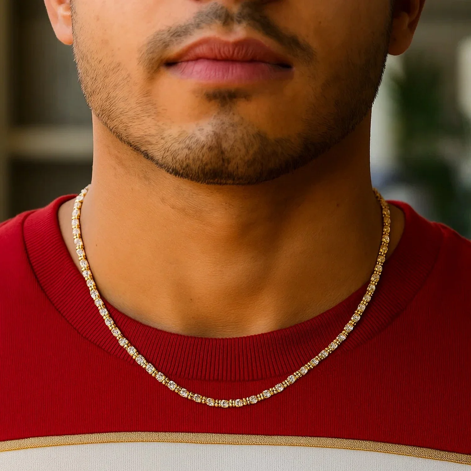 Ice Barrel Chain in 14k Yellow Gold (2.7 mm) - Image 14