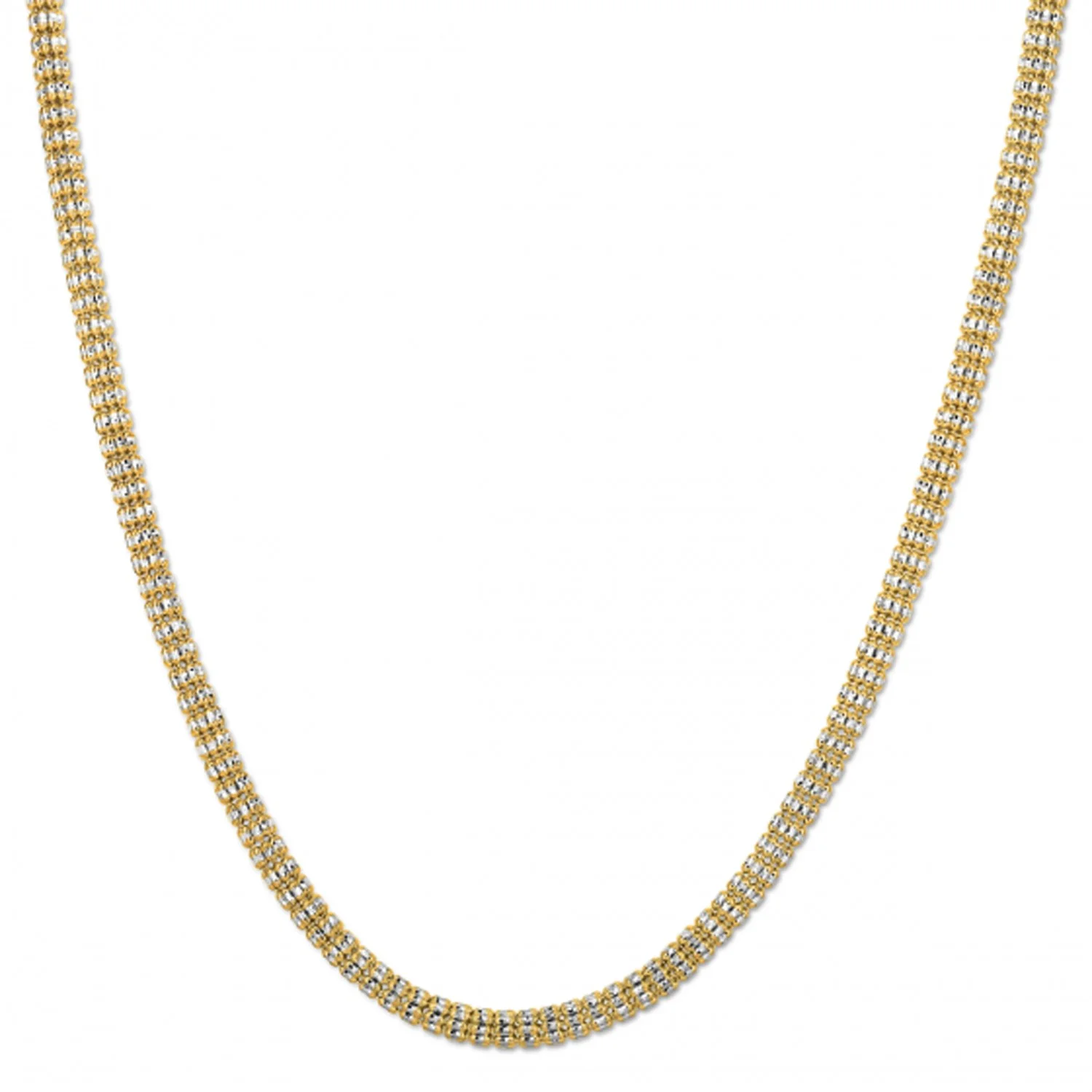 Ice Barrel Chain in 14k Yellow Gold (4.25 mm) - Image 5