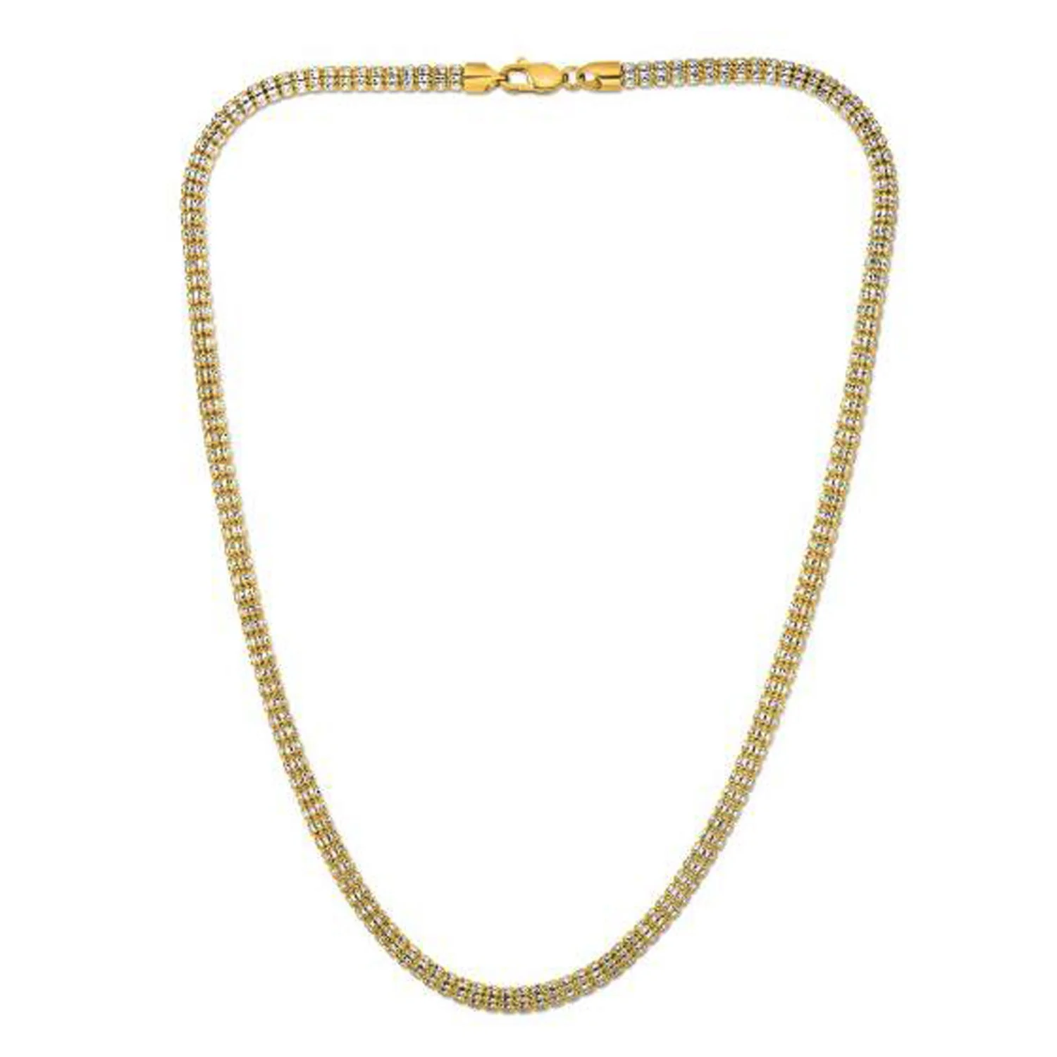 Ice Barrel Chain in 14k Yellow Gold (4.25 mm) - Image 8