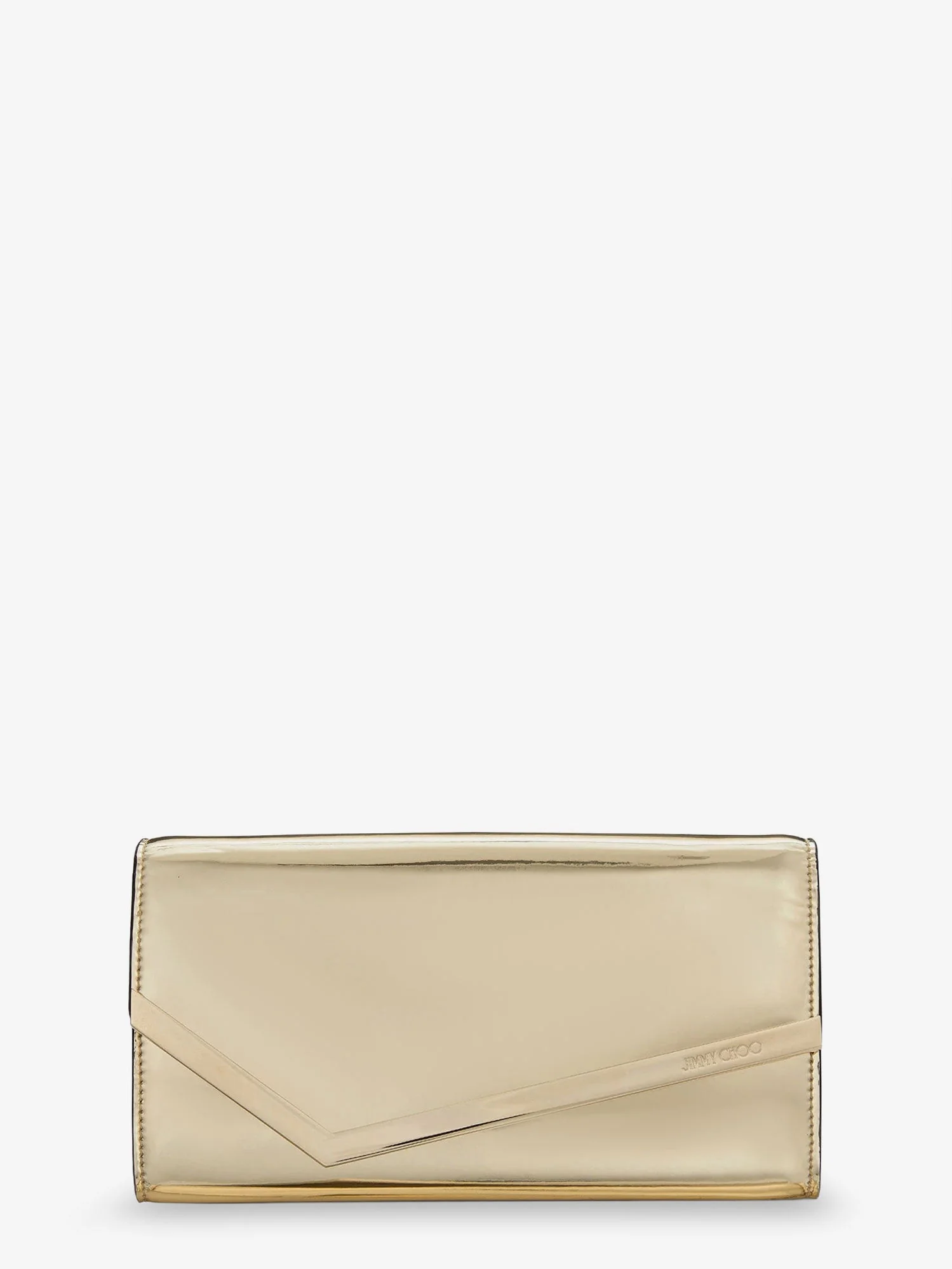Jimmy Choo Emmie Leather Clutch With All-Over Glitter - Image 6