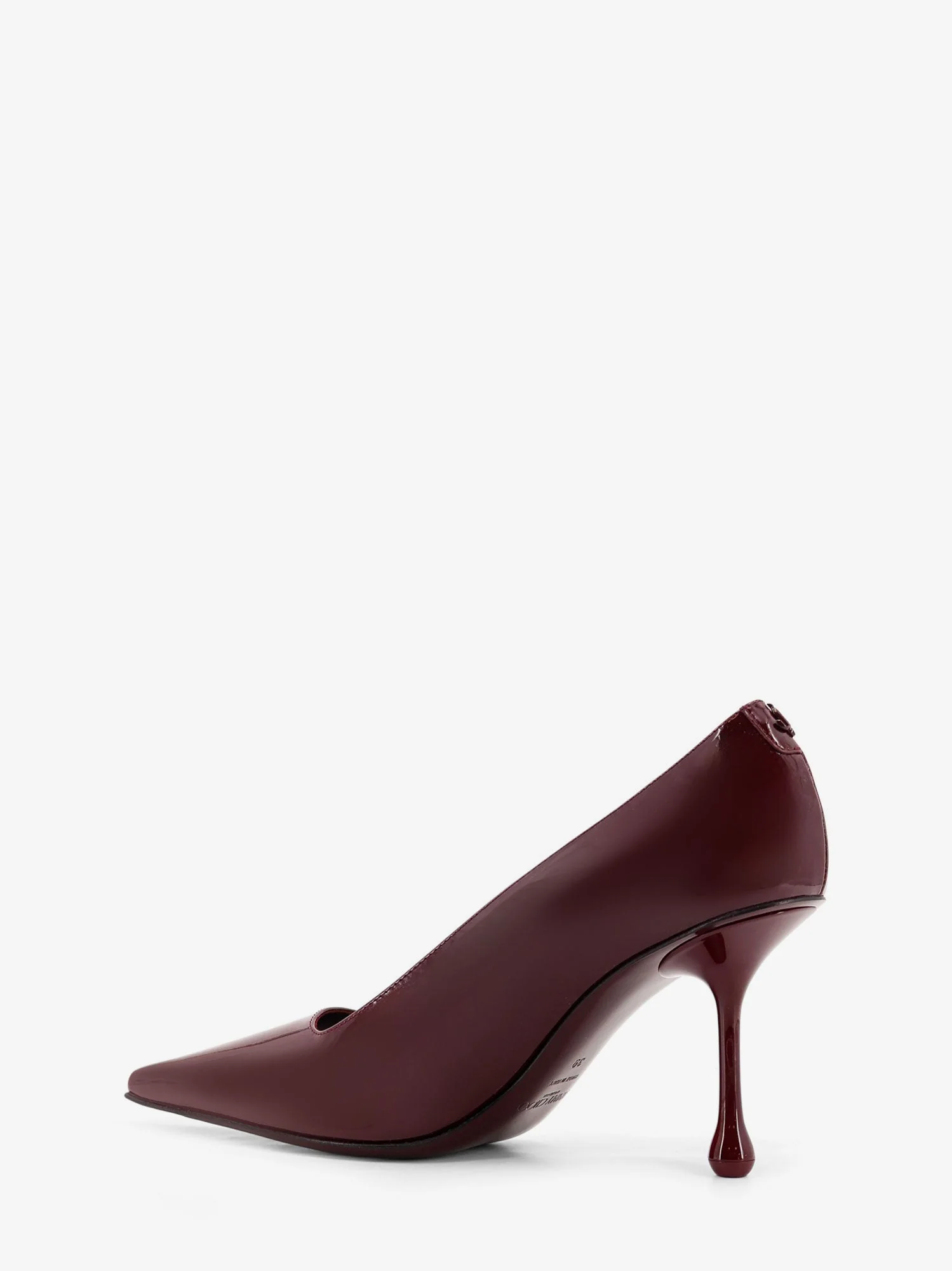 Jimmy Choo Ixia 80 Leather Pumps - Image 3