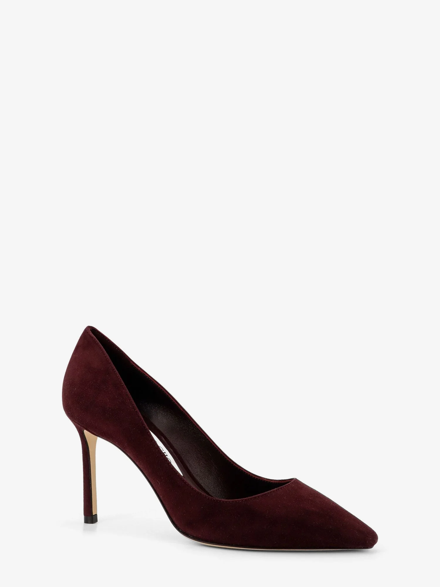 Jimmy Choo Romy 85 Leather Pumps With Croco Effect - Image 2
