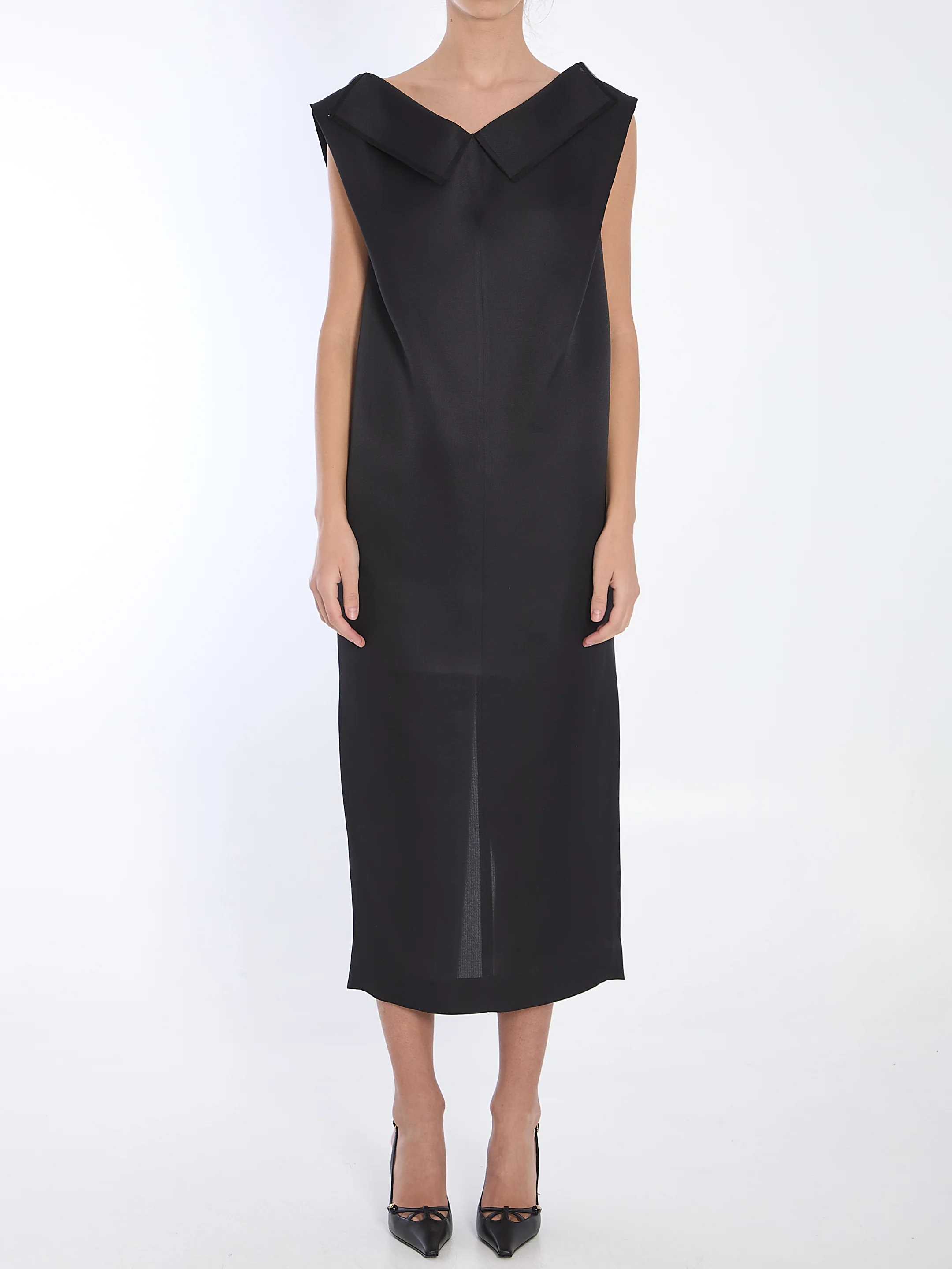 Khaite Selwyn Dress In Black