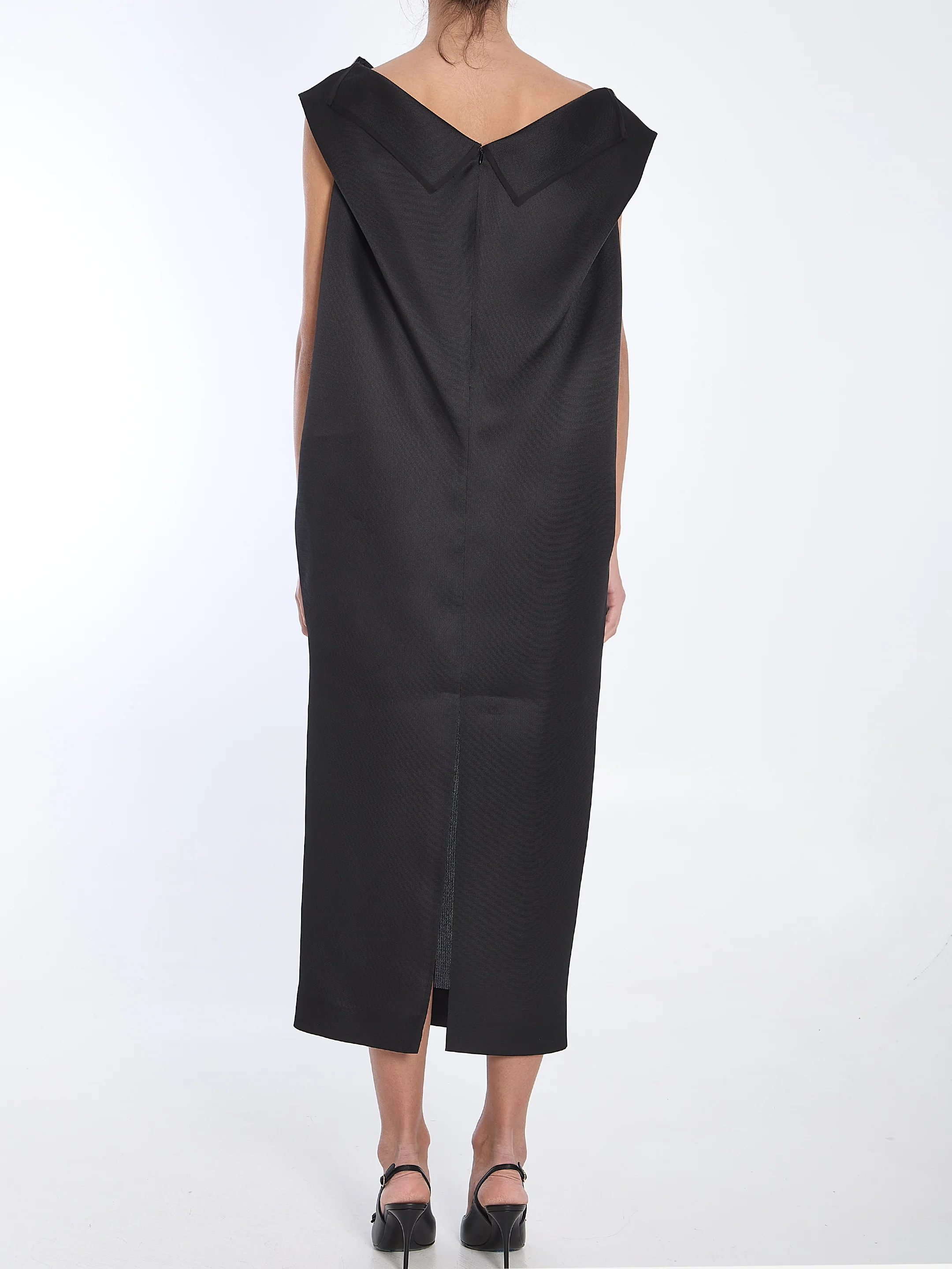 Khaite Selwyn Dress In Black - Image 4