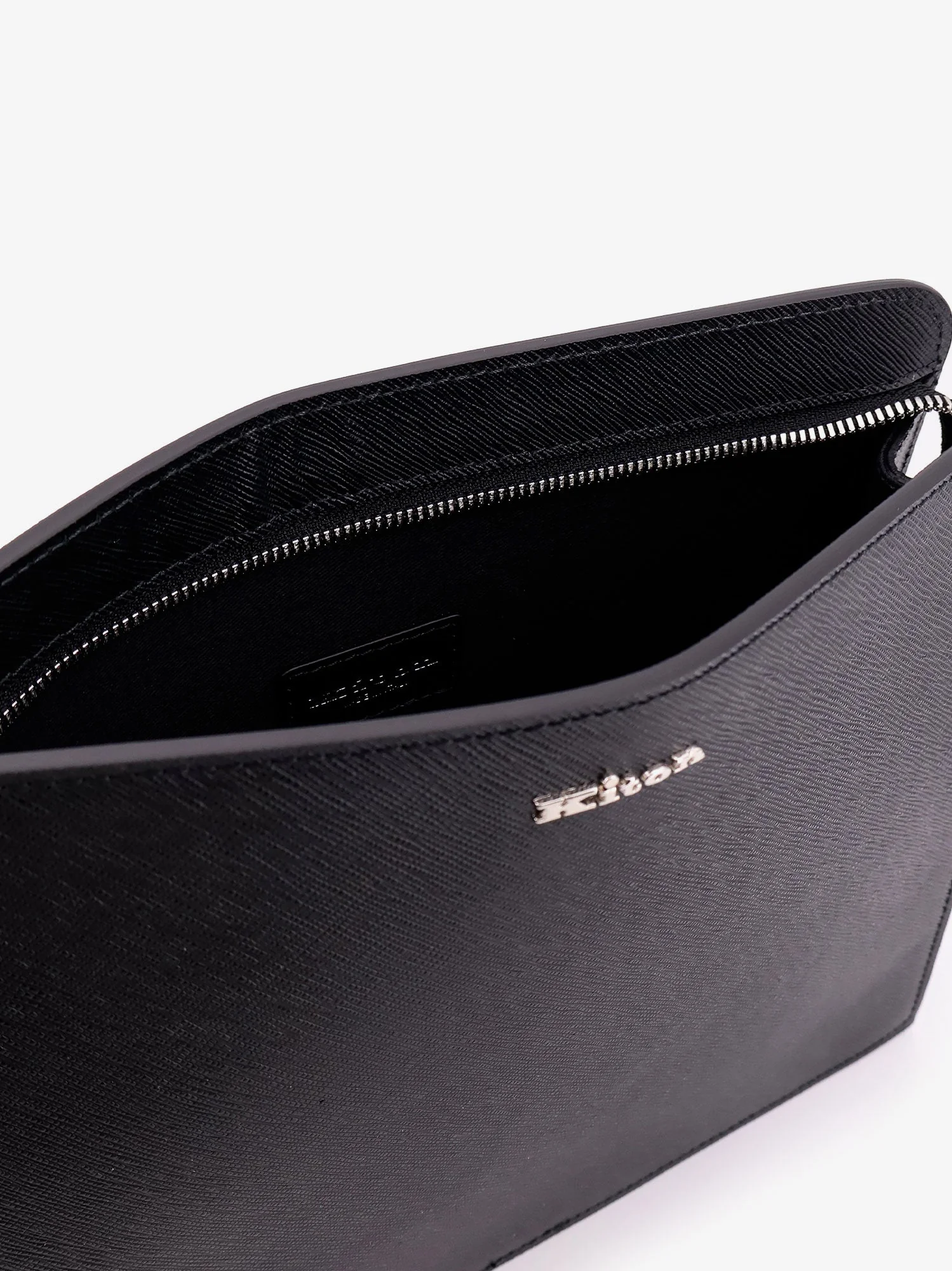 Kiton Ciro Paone Leather Clutch - Image 4