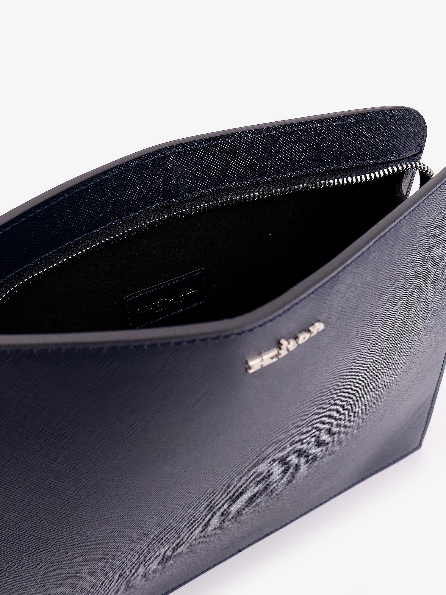 Kiton Ciro Paone Leather Clutch - Image 9