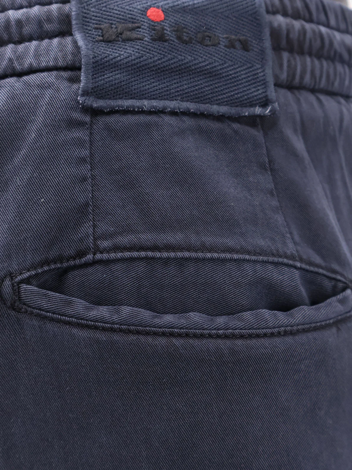 Kiton Ciro Paone Lyocell Blend Trouser - Image 3