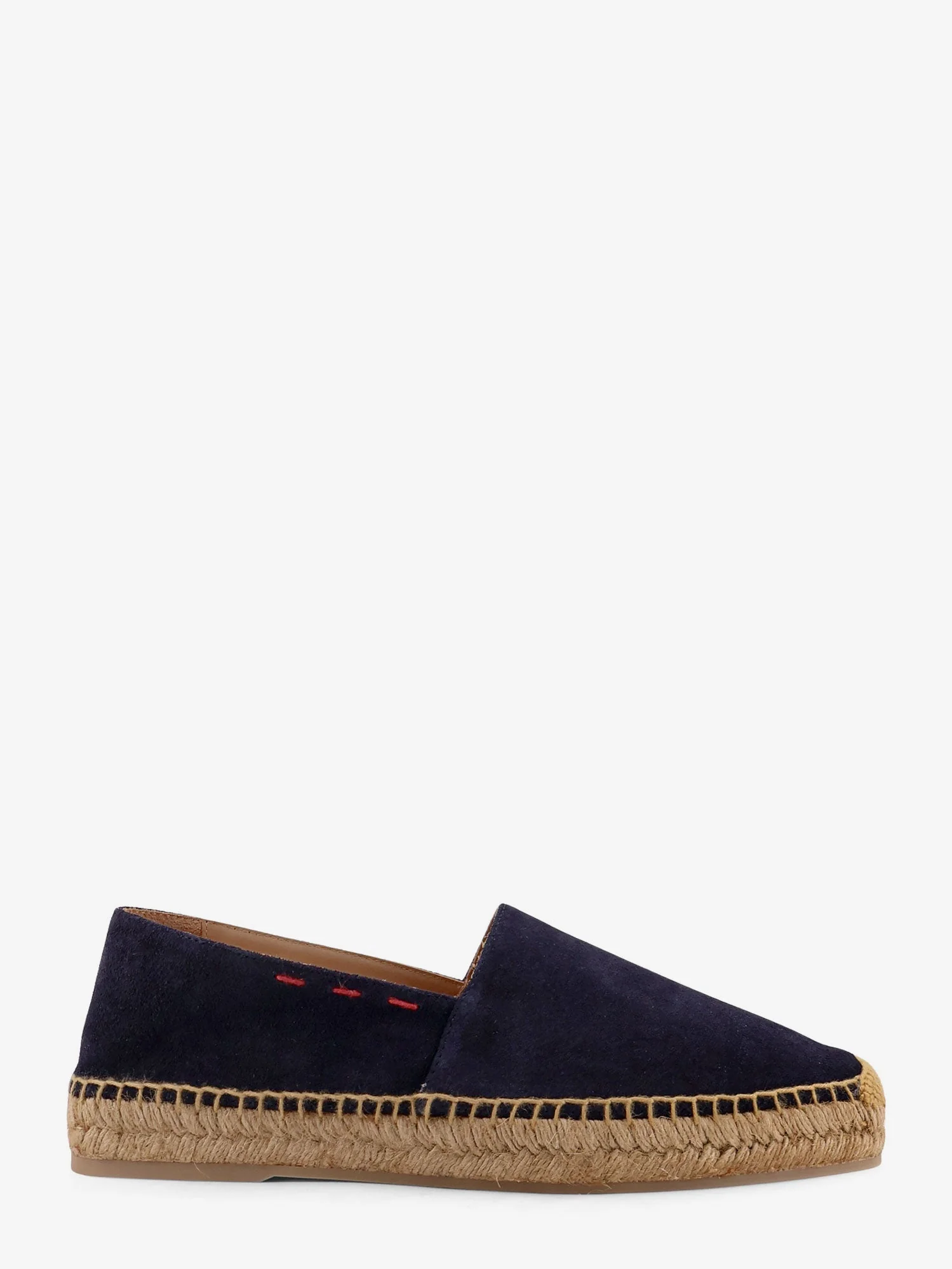 Kiton Ciro Paone Suede Espadrilles With Iconic Stitching - Image 6