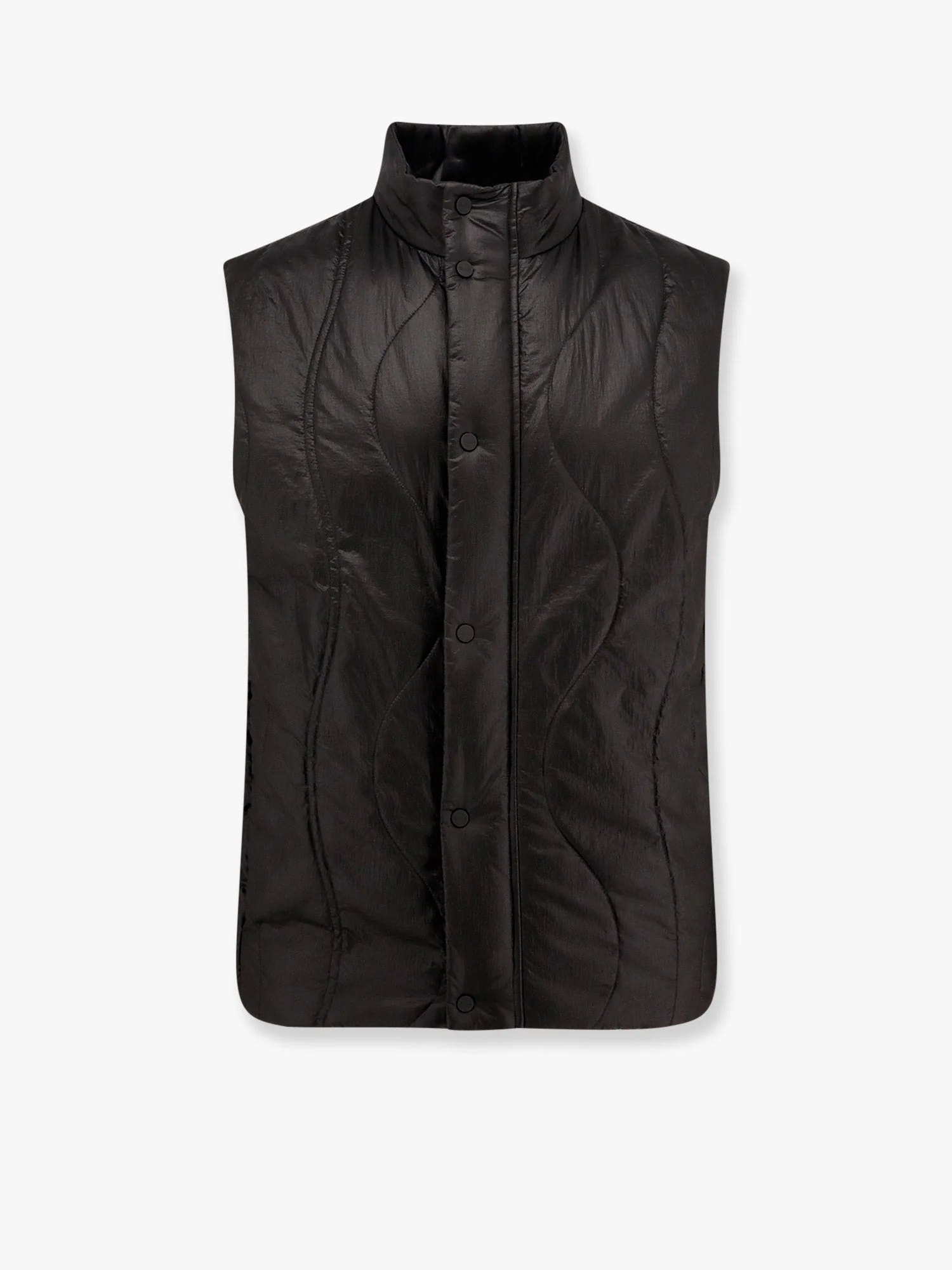 Laminar Laminar Padded And Quilted Sleeveless Jacket - Image 4