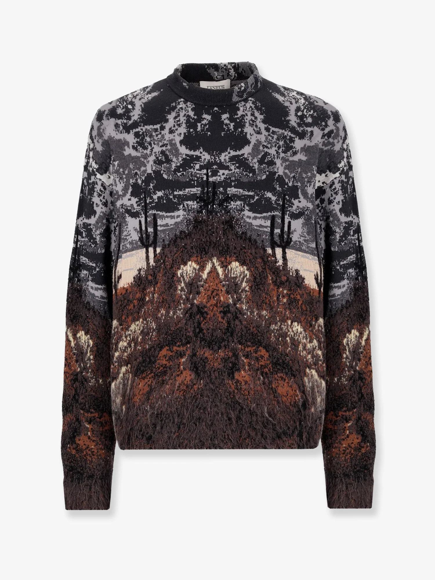 Laneus Cotton And Wool Sweatshirt