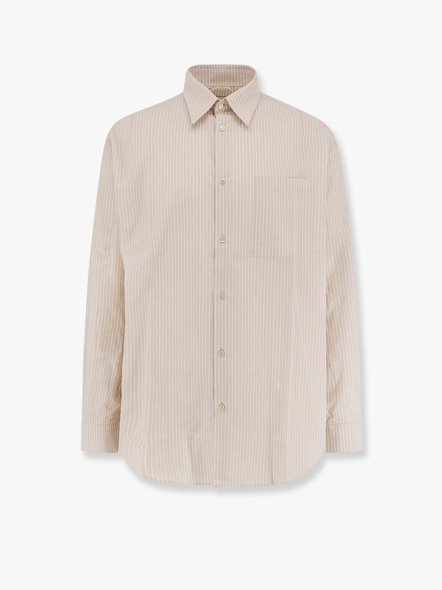 Laneus Cotton Striped Shirt