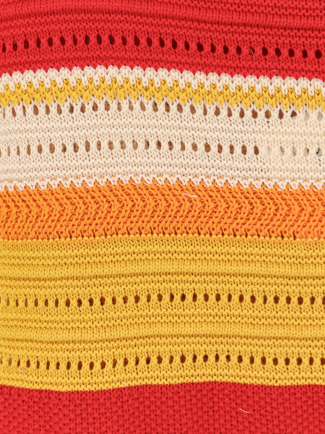 Laneus Multicolor Cotton Dress - Image 3
