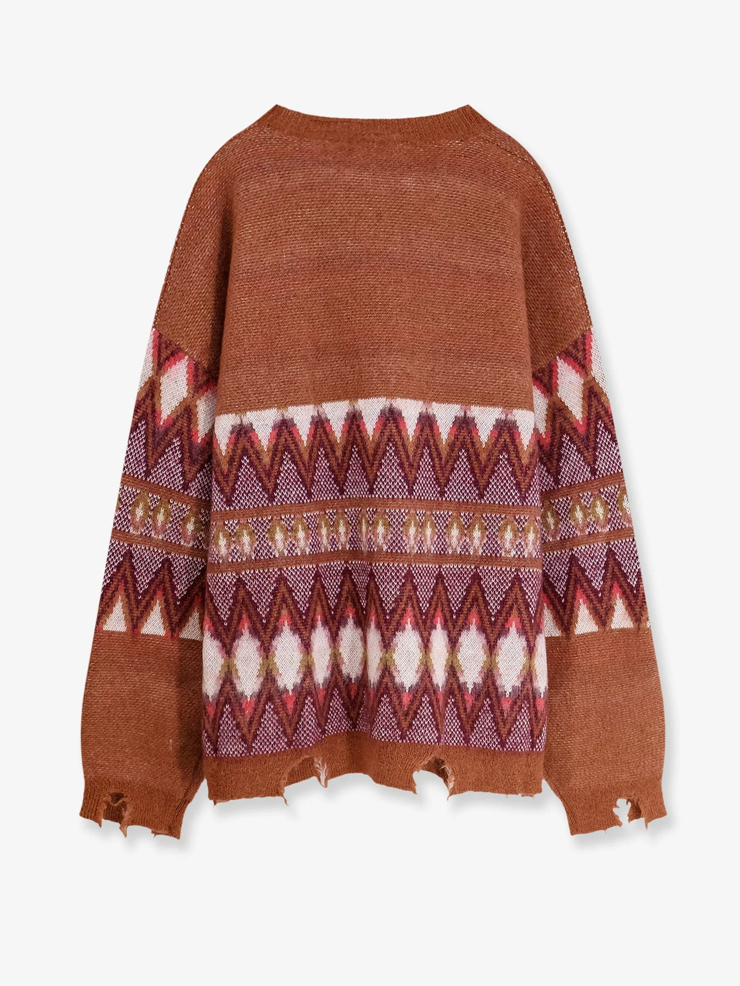Laneus Wool And Mohair Blend Cardigan - Image 2