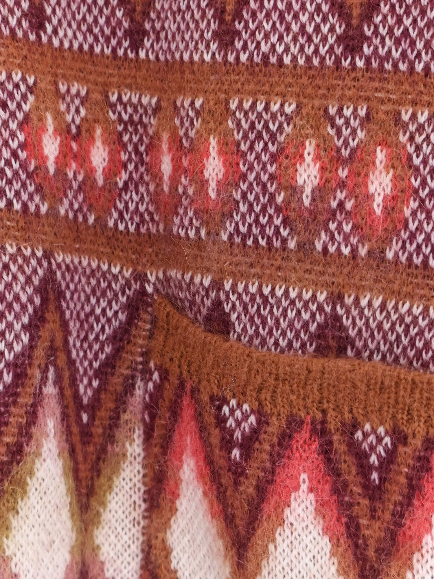 Laneus Wool And Mohair Blend Cardigan - Image 3