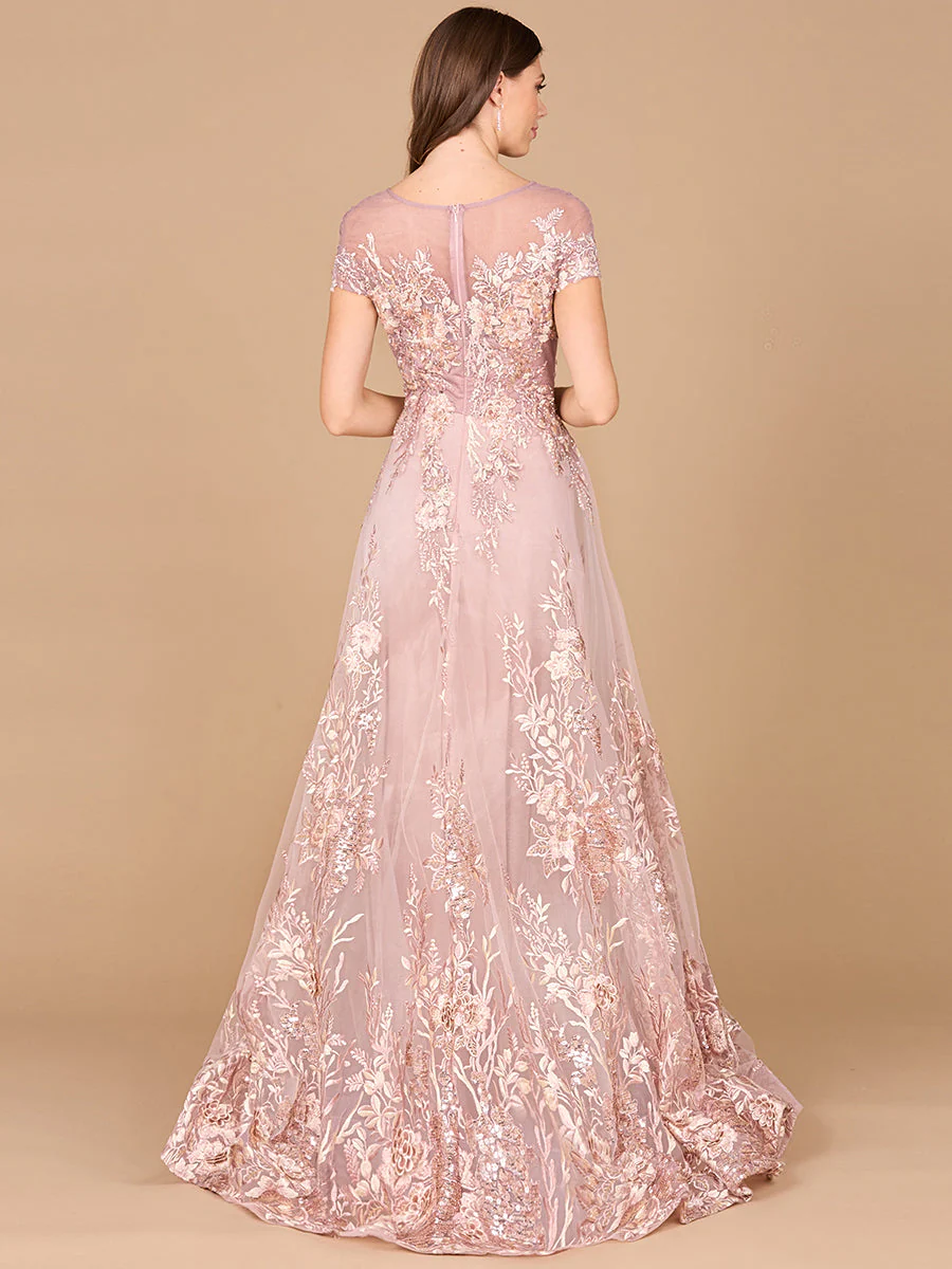 Lara 29619 Lace Applique A-line Ball Gown - Image 4