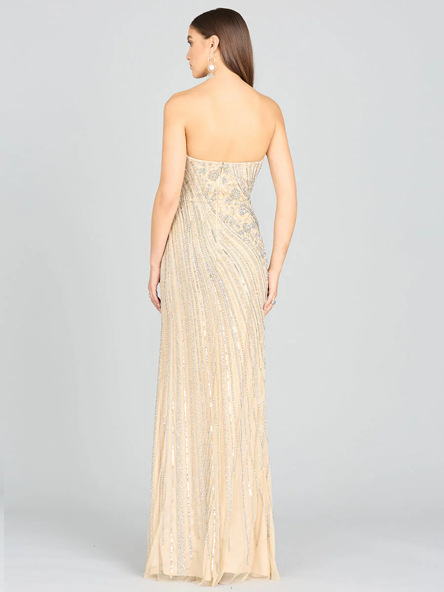 Lara Freddy Strapless Beaded Gown - Image 2