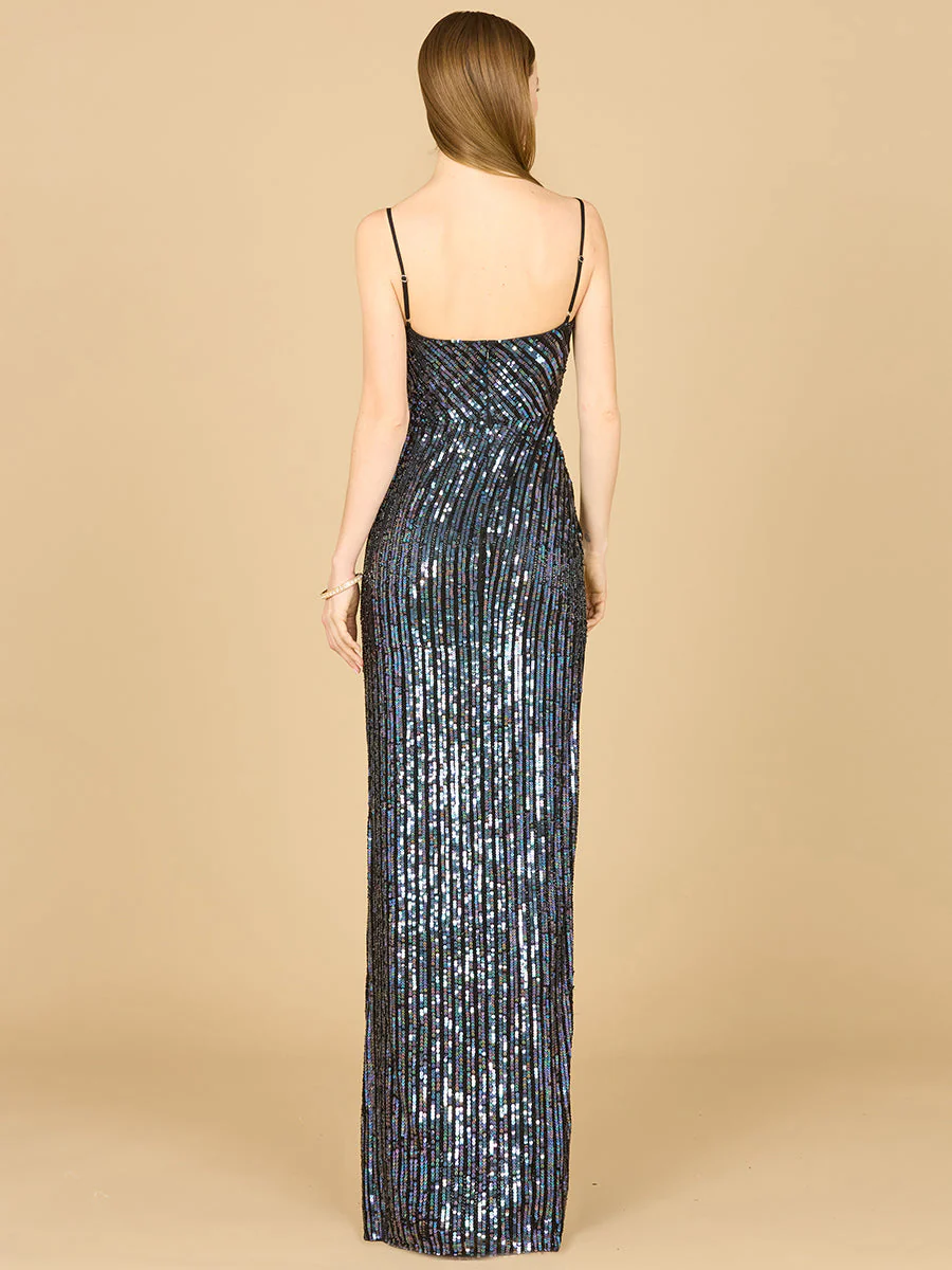 Lara Tiffany Sequin Dress - Image 2