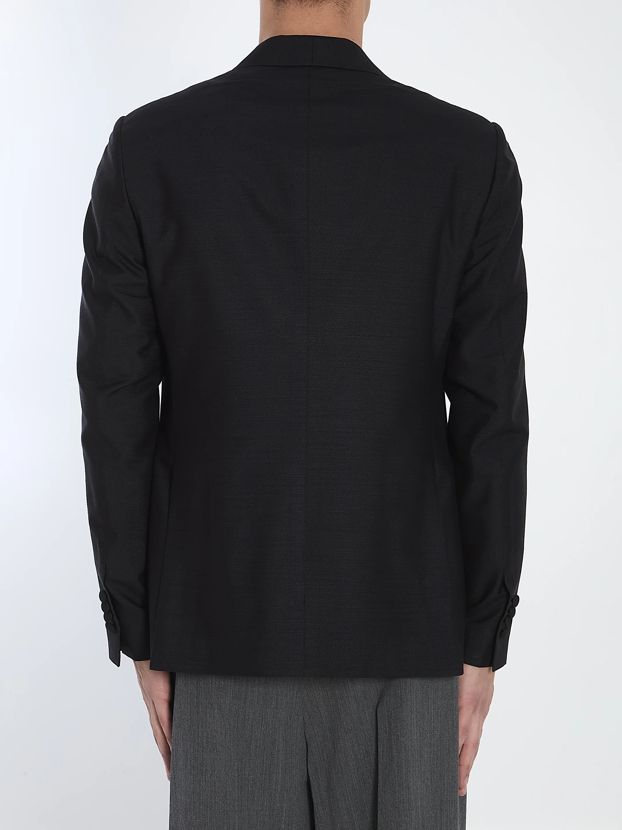 Lardini Silk Single-breasted Jacket - Image 4
