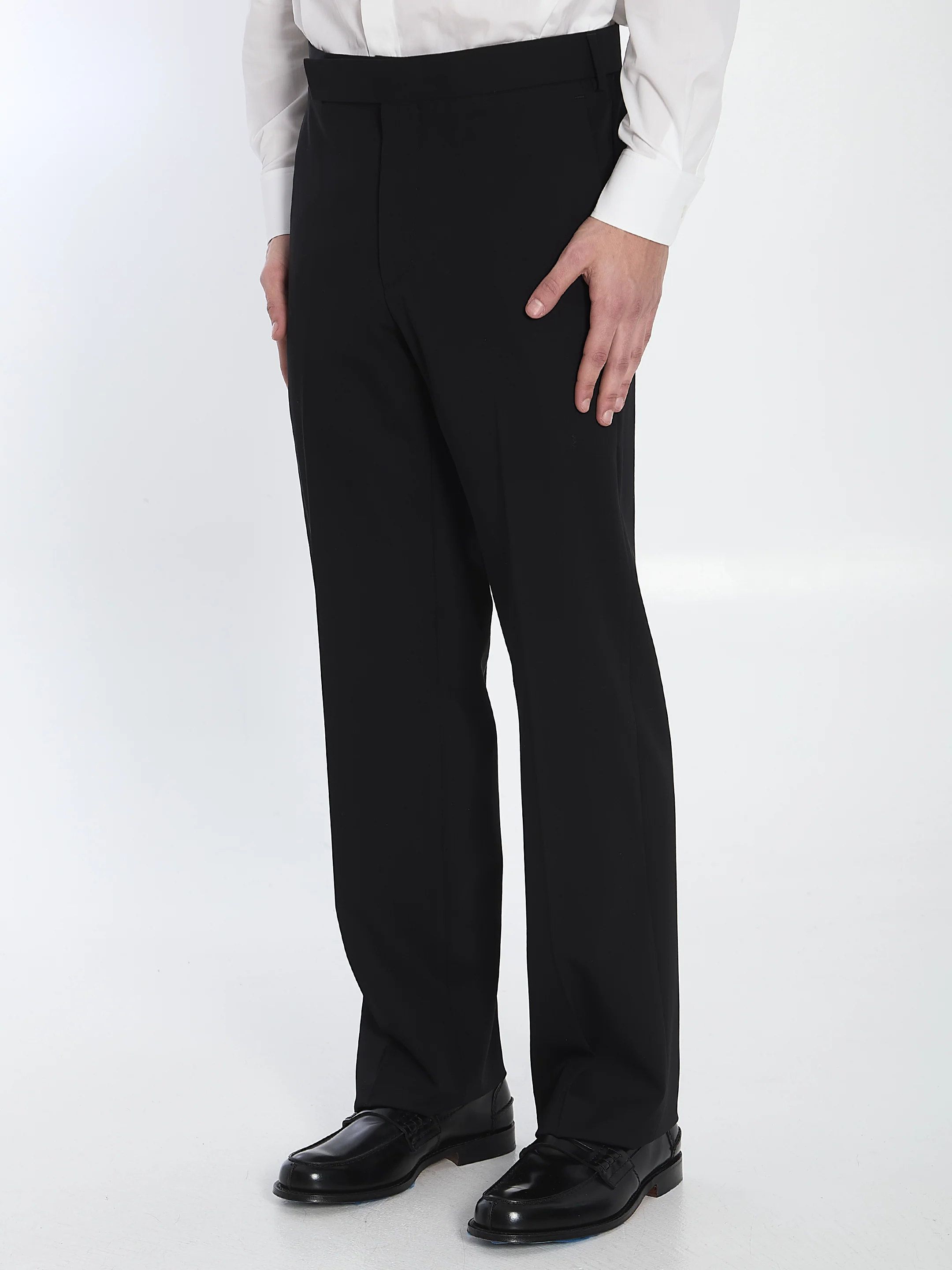 Lardini Wool Tailored Trousers - Image 2
