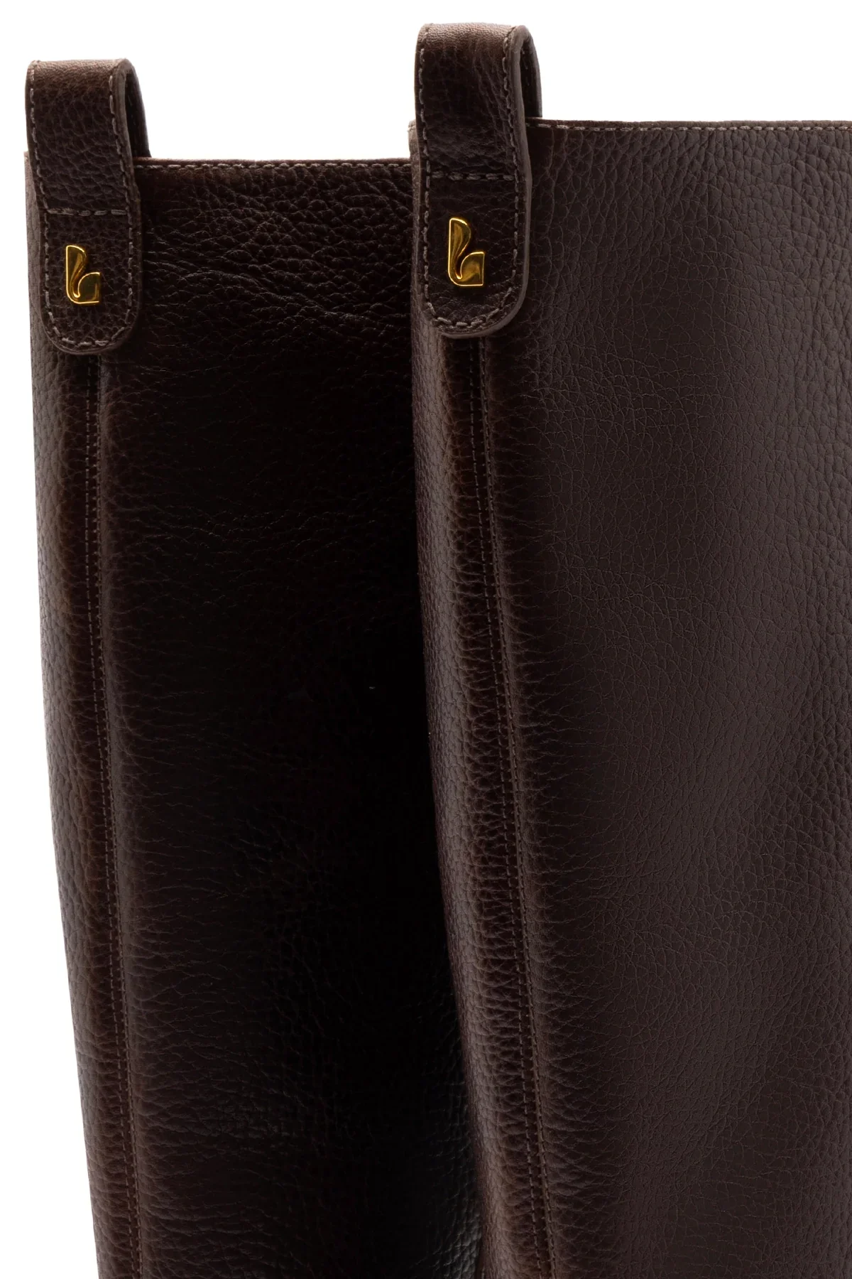 Larroude Florencia Boot In Brown Leather - Image 3