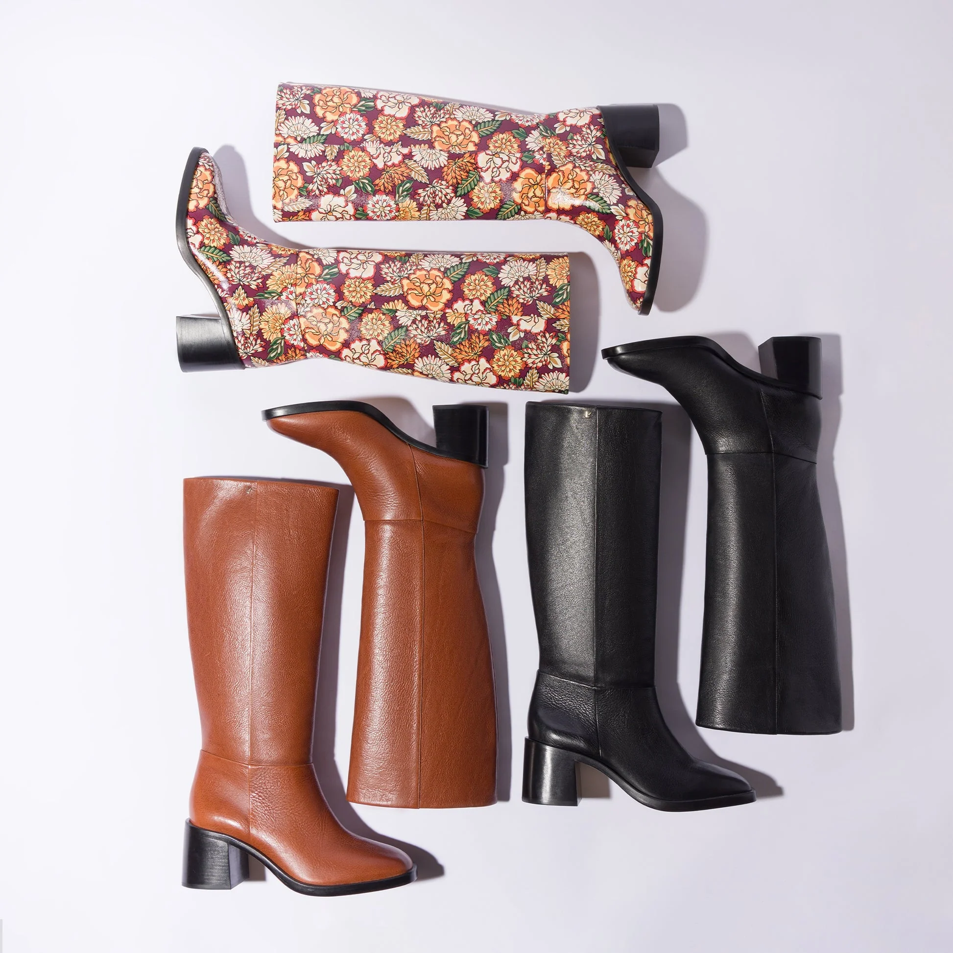 Larroude Ricky Boot In Black Leather - Image 9