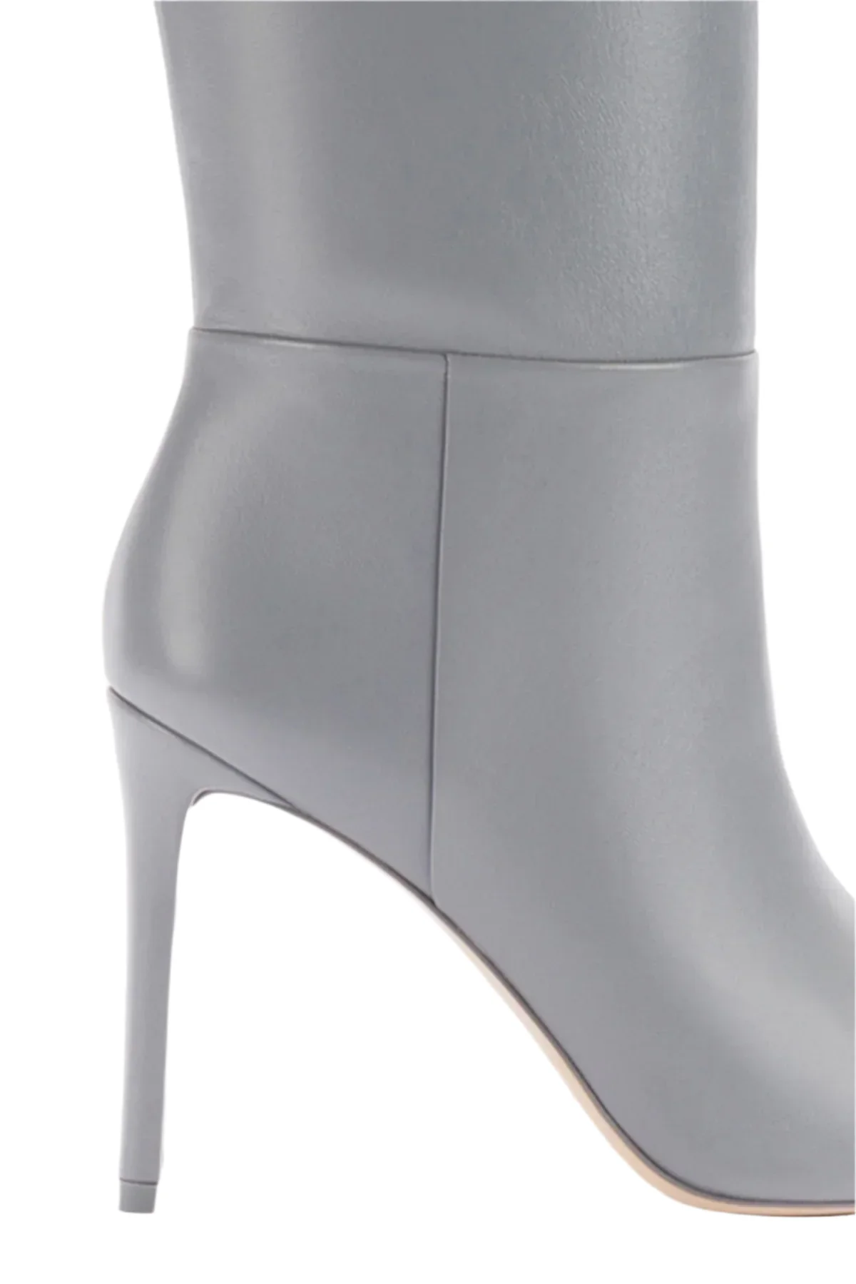 Larroudé x Jennifer Fisher Boot In Cement Grey Leather - Image 4