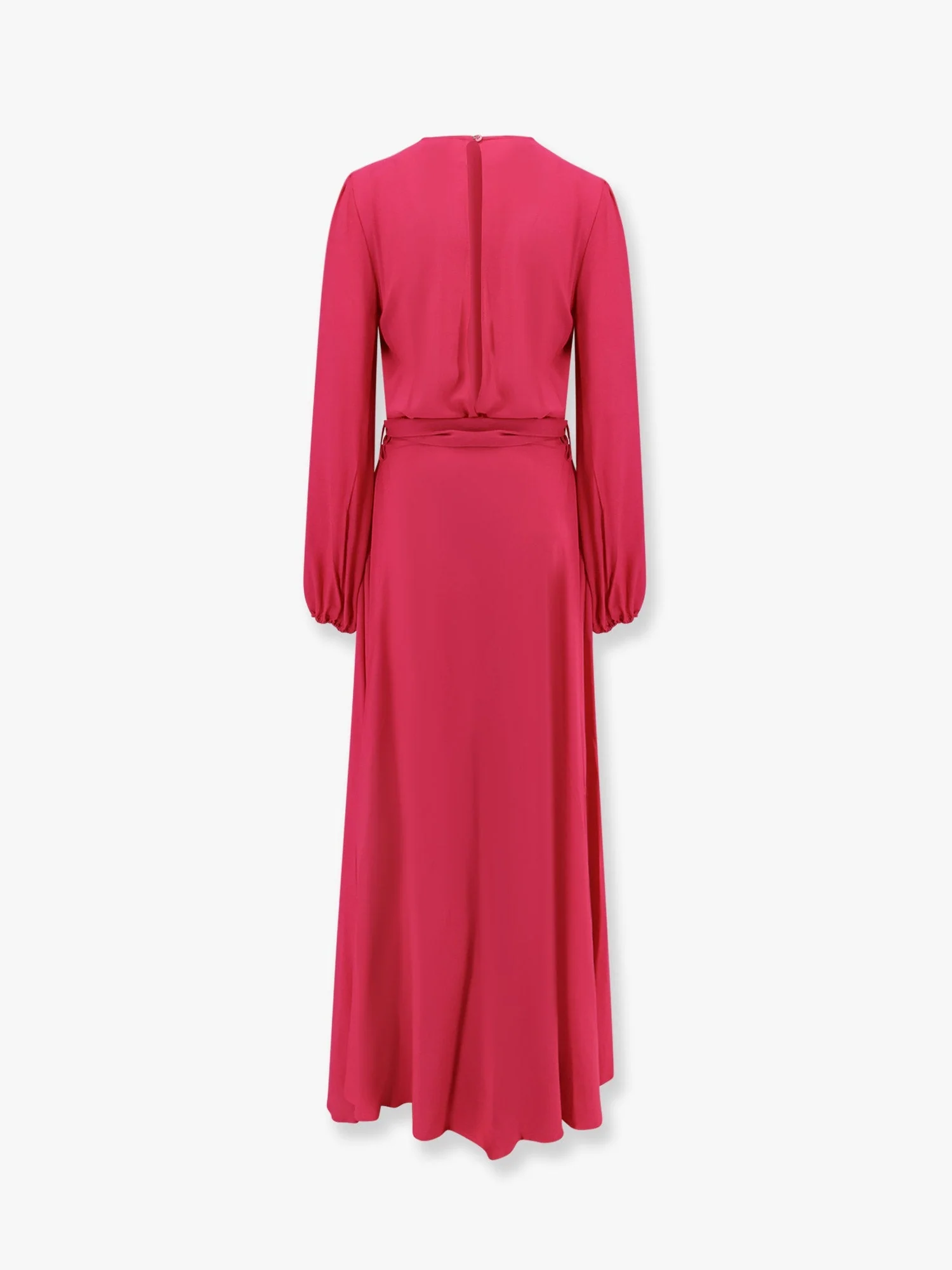 Lavi Basila Rayon Long Dress With Belt - Image 4