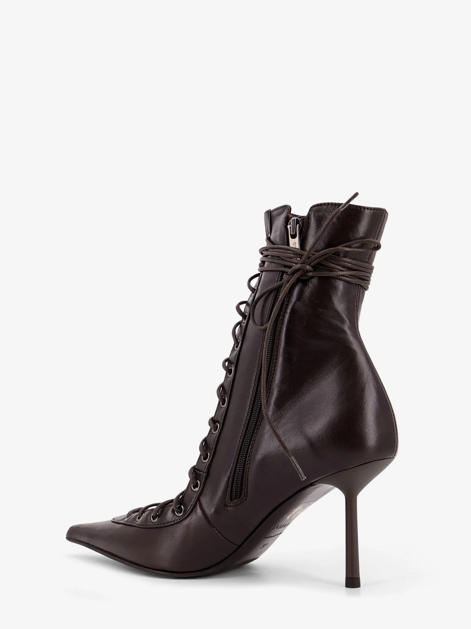 Le Silla Colette Leather Ankle Boots - Image 3