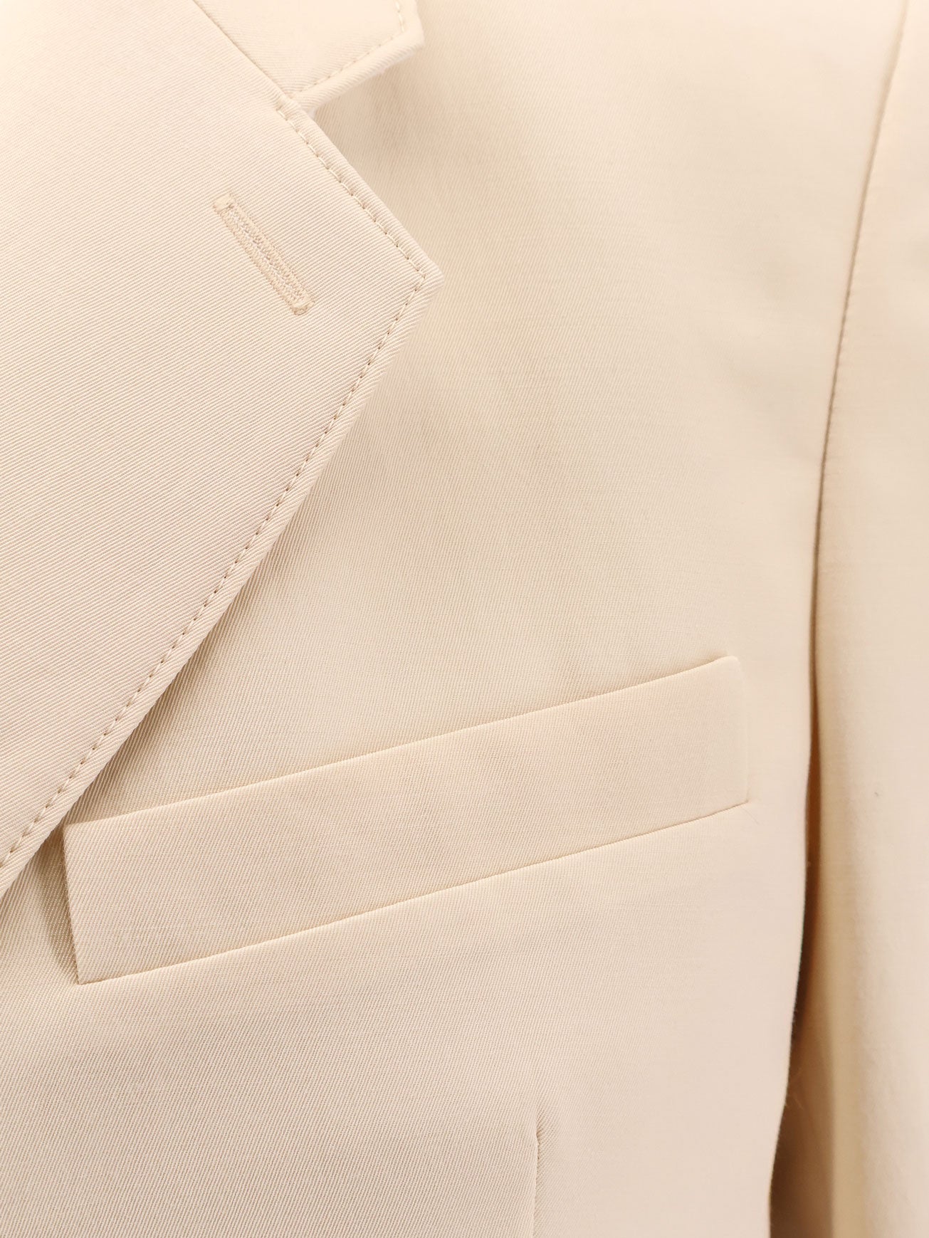 Lemaire Single-Breasted Wool And Viscose Blazer - Image 3