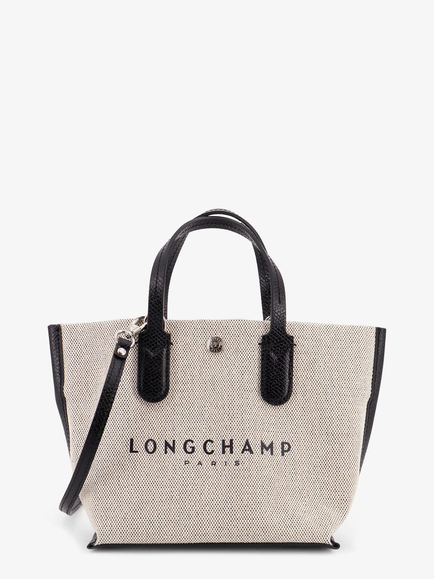 Longchamp Paris Borsa A Tracolla Essential In Canvas - Image 3