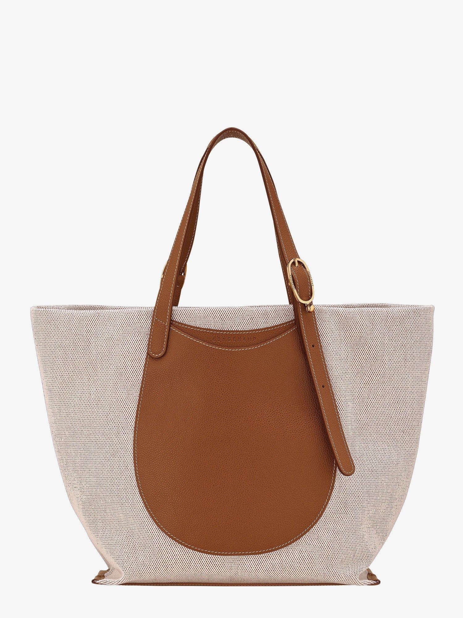 Longchamp Paris Canvas Le Foulonné Toile Shoulder Bag