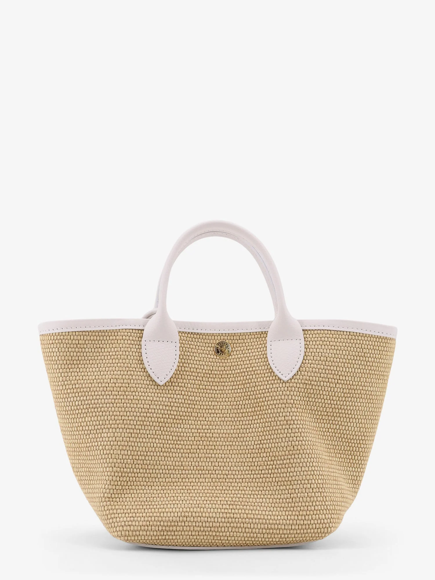 Longchamp Paris Le Panet Pliage Céramique Rafia Shoulder Bag - Image 4
