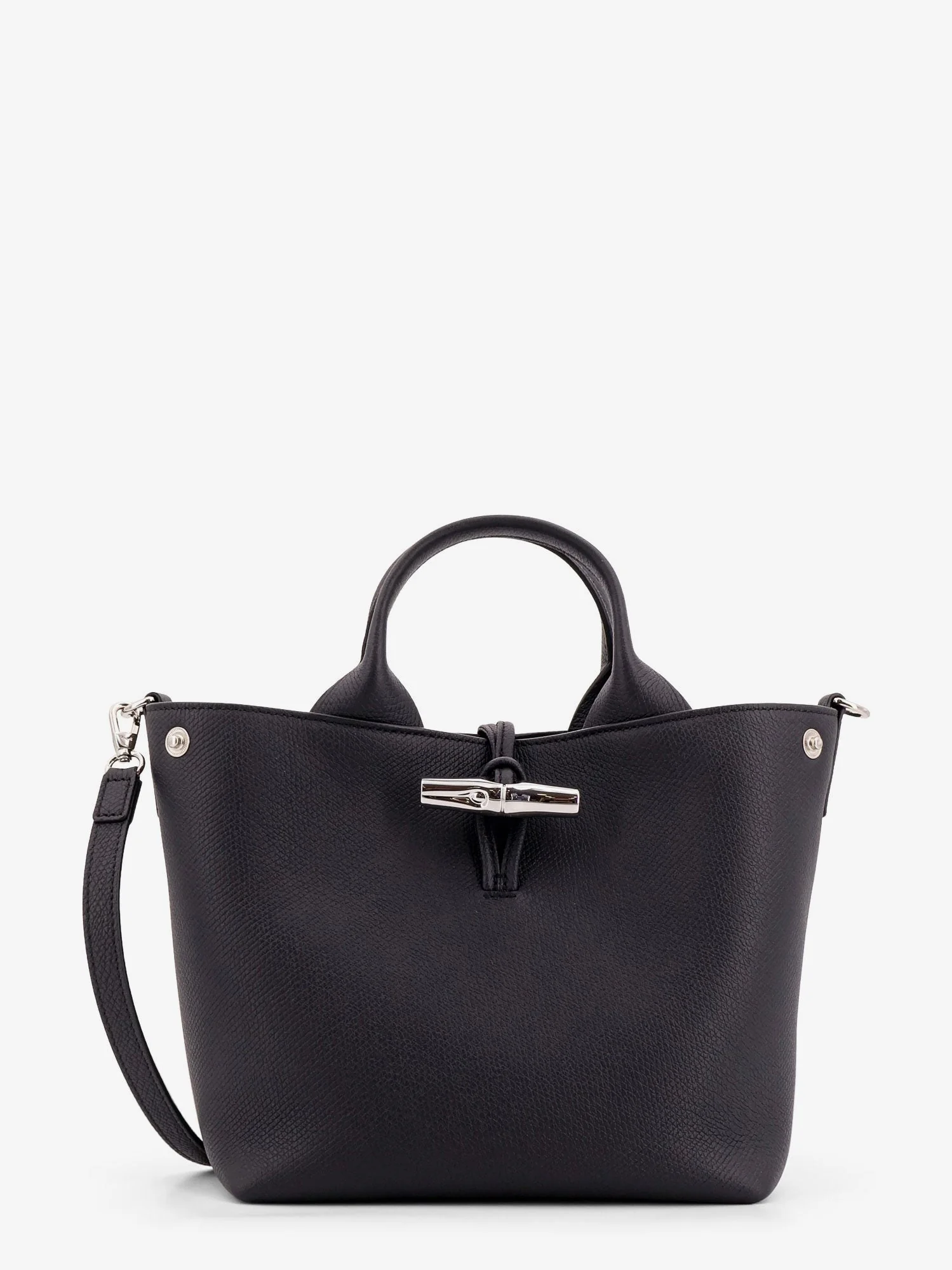 Longchamp Paris Le Roseau Leather Shoulder Bag