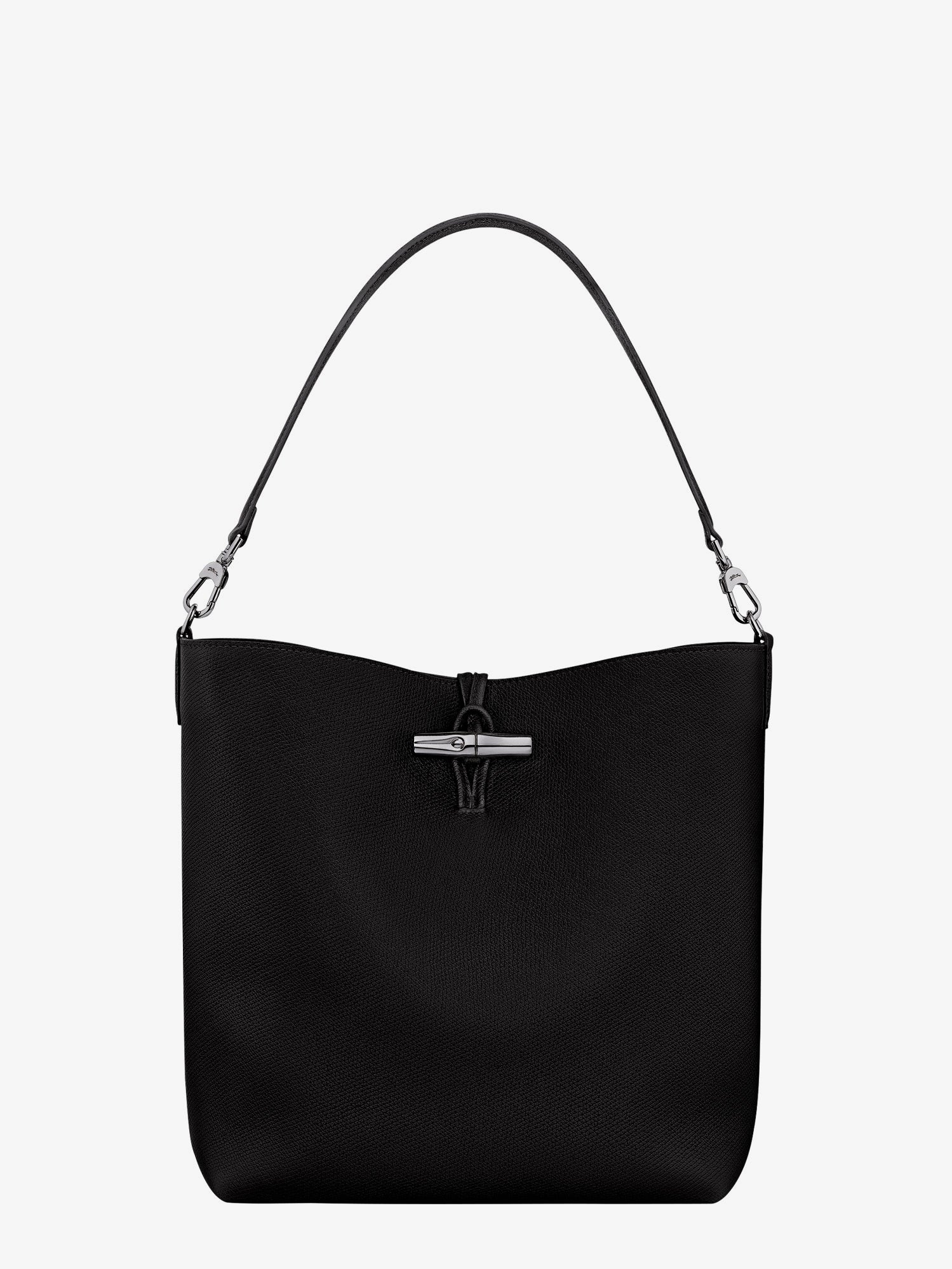 Longchamp Paris Le Roseau M Leather Bucket Bag - Image 3