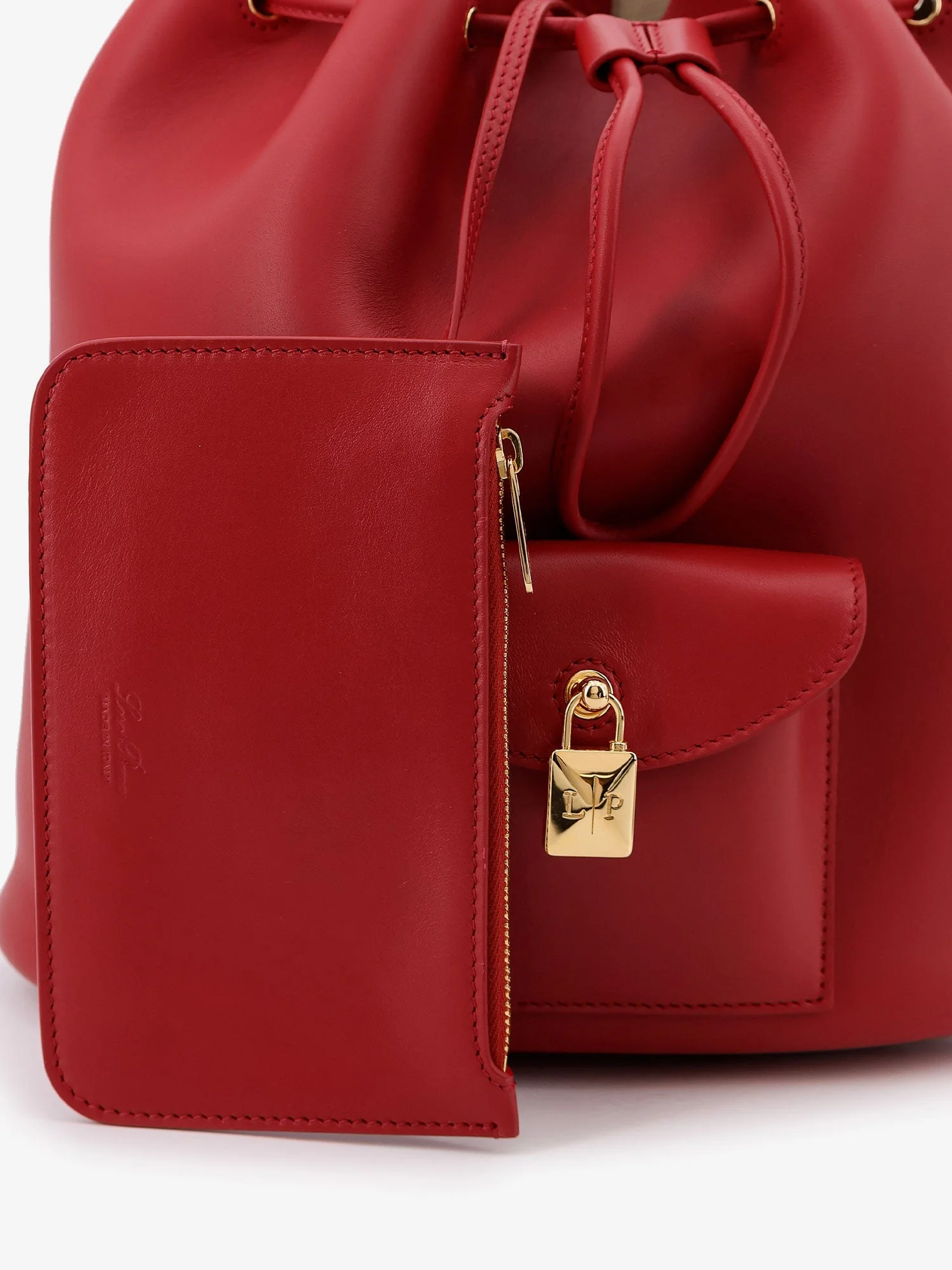 Loro Piana Extra Drawstring L27 Leather Backpack - Image 10
