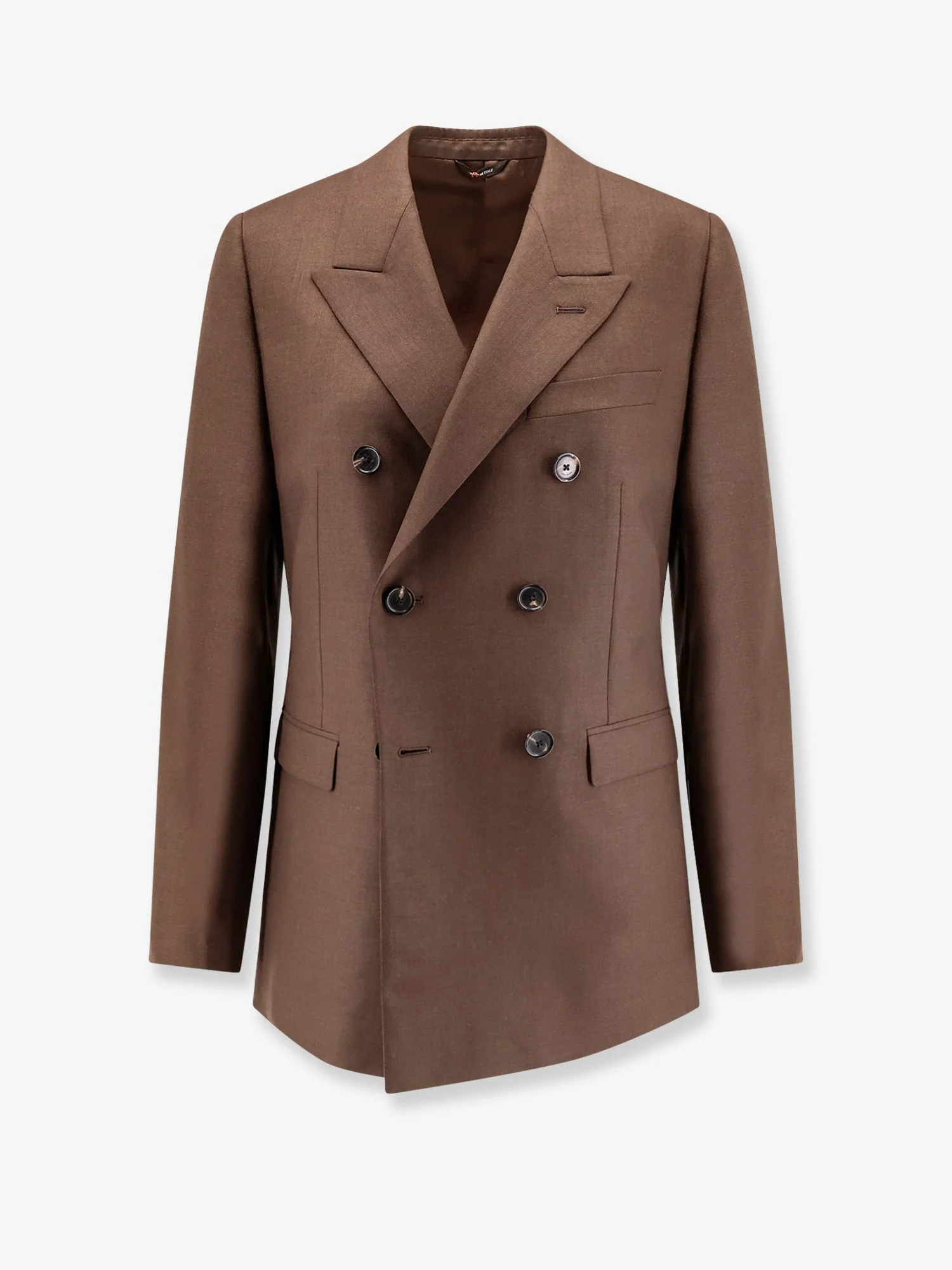 Loro Piana Tasmanian Virgin Wool Double-Breasted Blazer