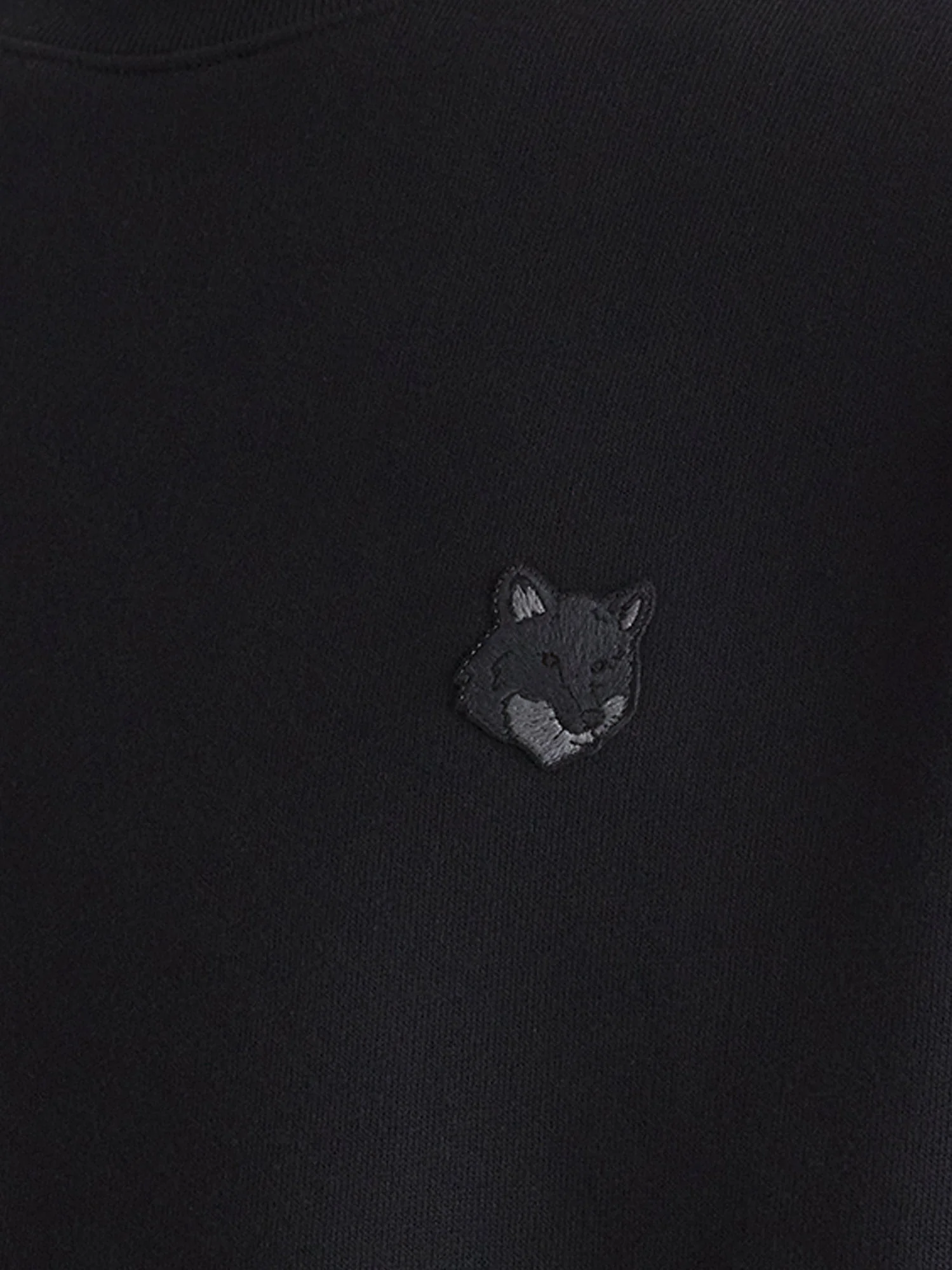 Maison Kitsune Cotton Sweatshirt With Bold Fox Head Patch - Image 3