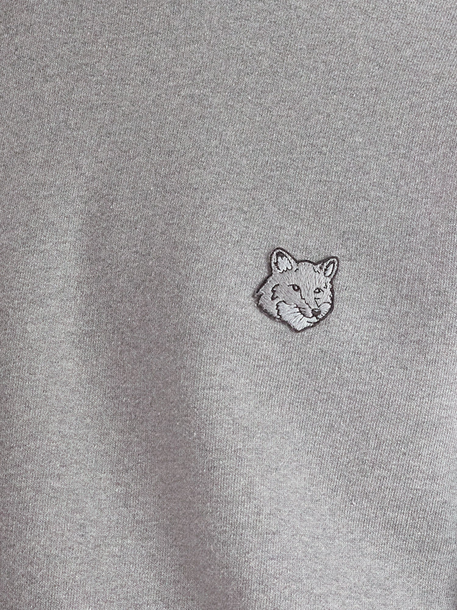 Maison Kitsune Cotton Sweatshirt With Bold Fox Head Patch - Image 6