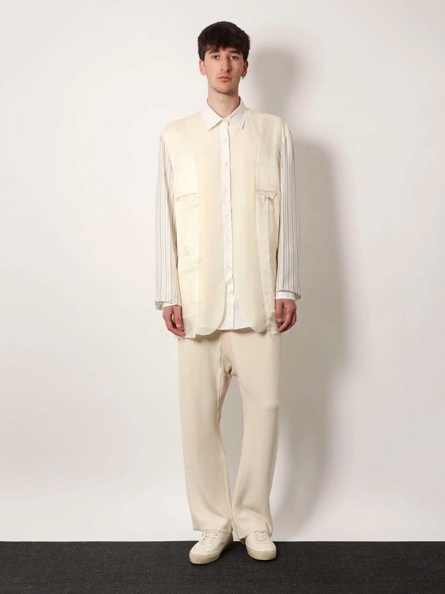 Maison Margiela Anonymity Of The Lining Reversible Wool Blend Blazer - Image 2