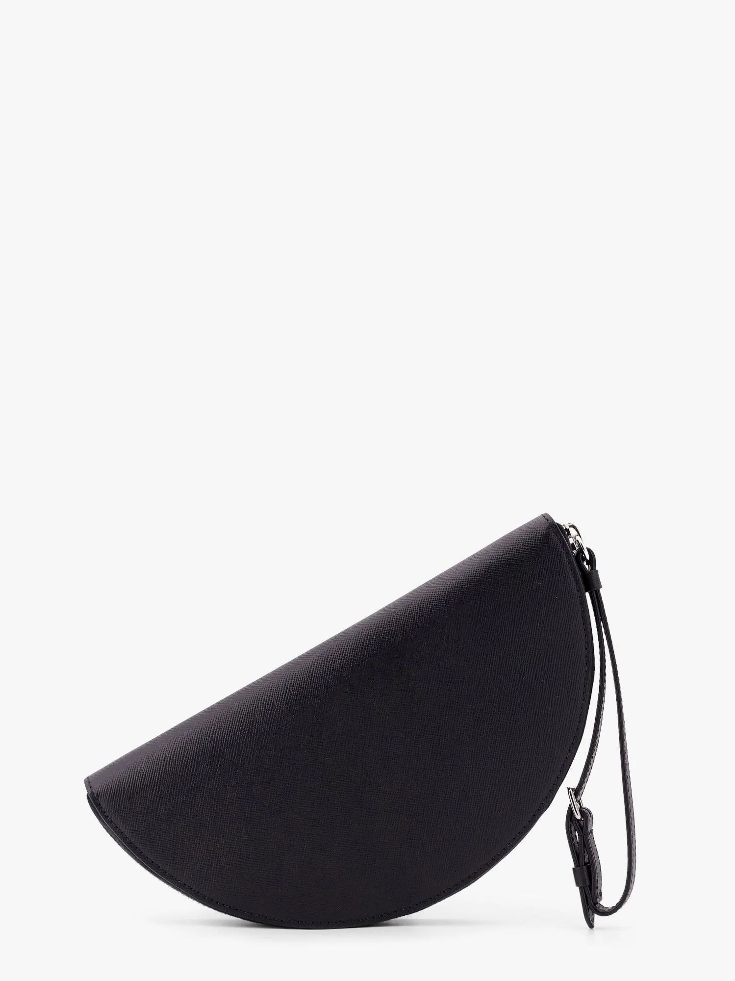 Maison Margiela Leather Pochette With Iconic Four Stitched Detail