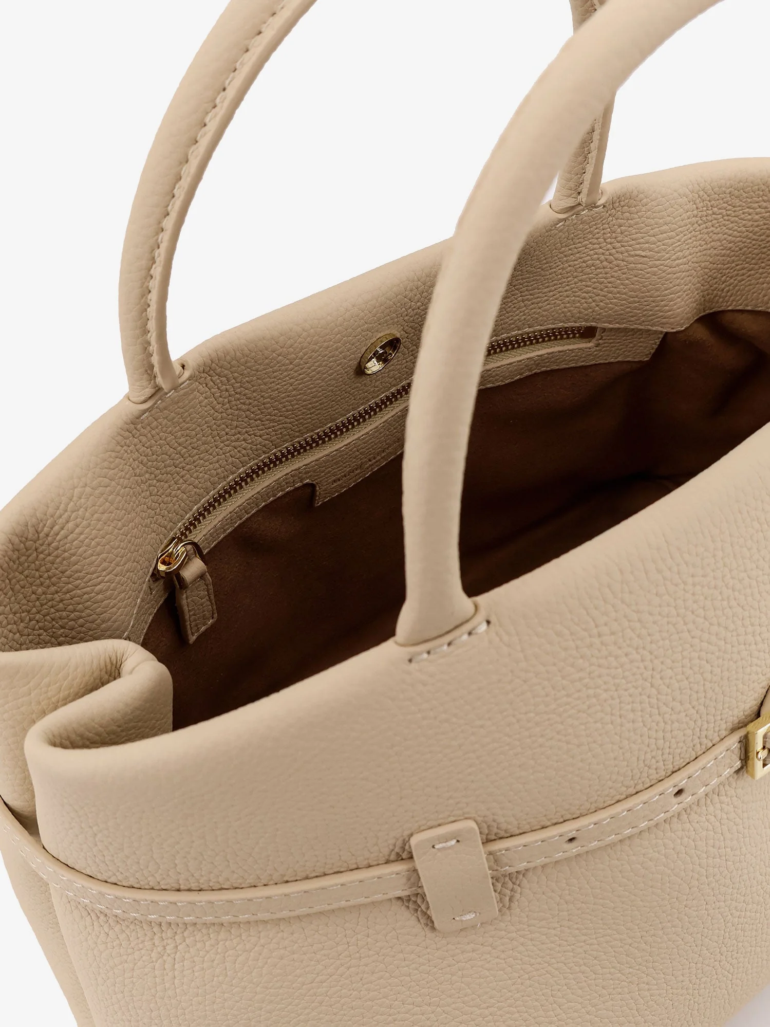 Manu Atelier Leather Handbag - Image 4