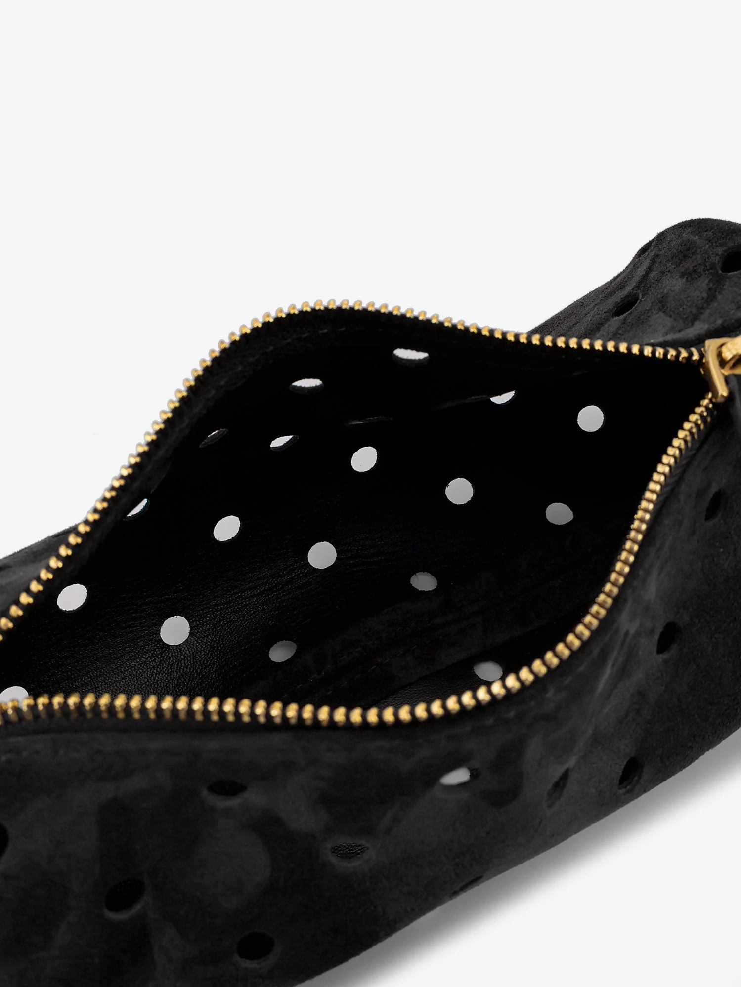 Manu Atelier Mini Cylinder Suede Crossbody Bag - Image 4
