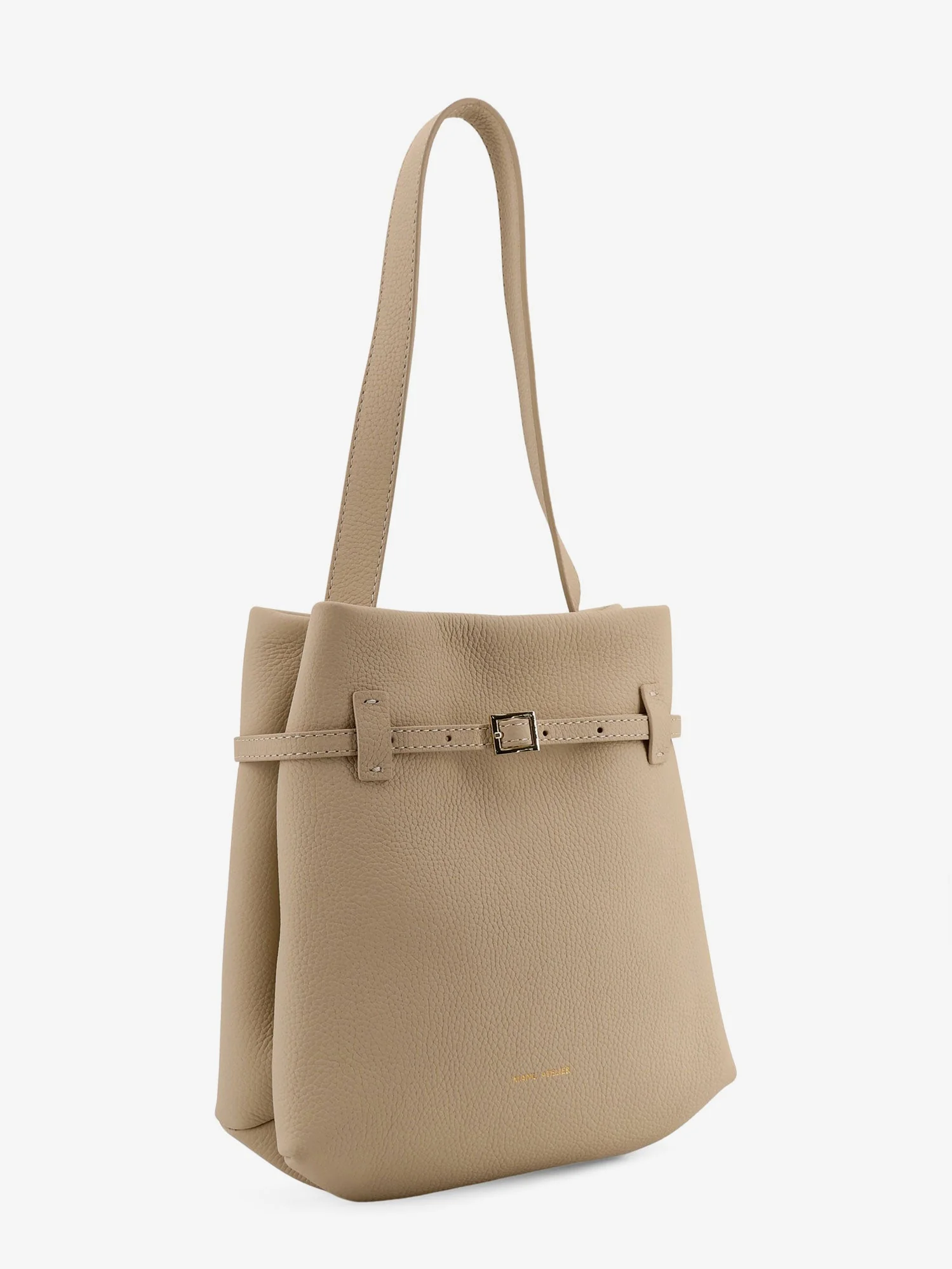 Manu Atelier Mini Tote Du Jour Leather Shoulder Bag - Image 3
