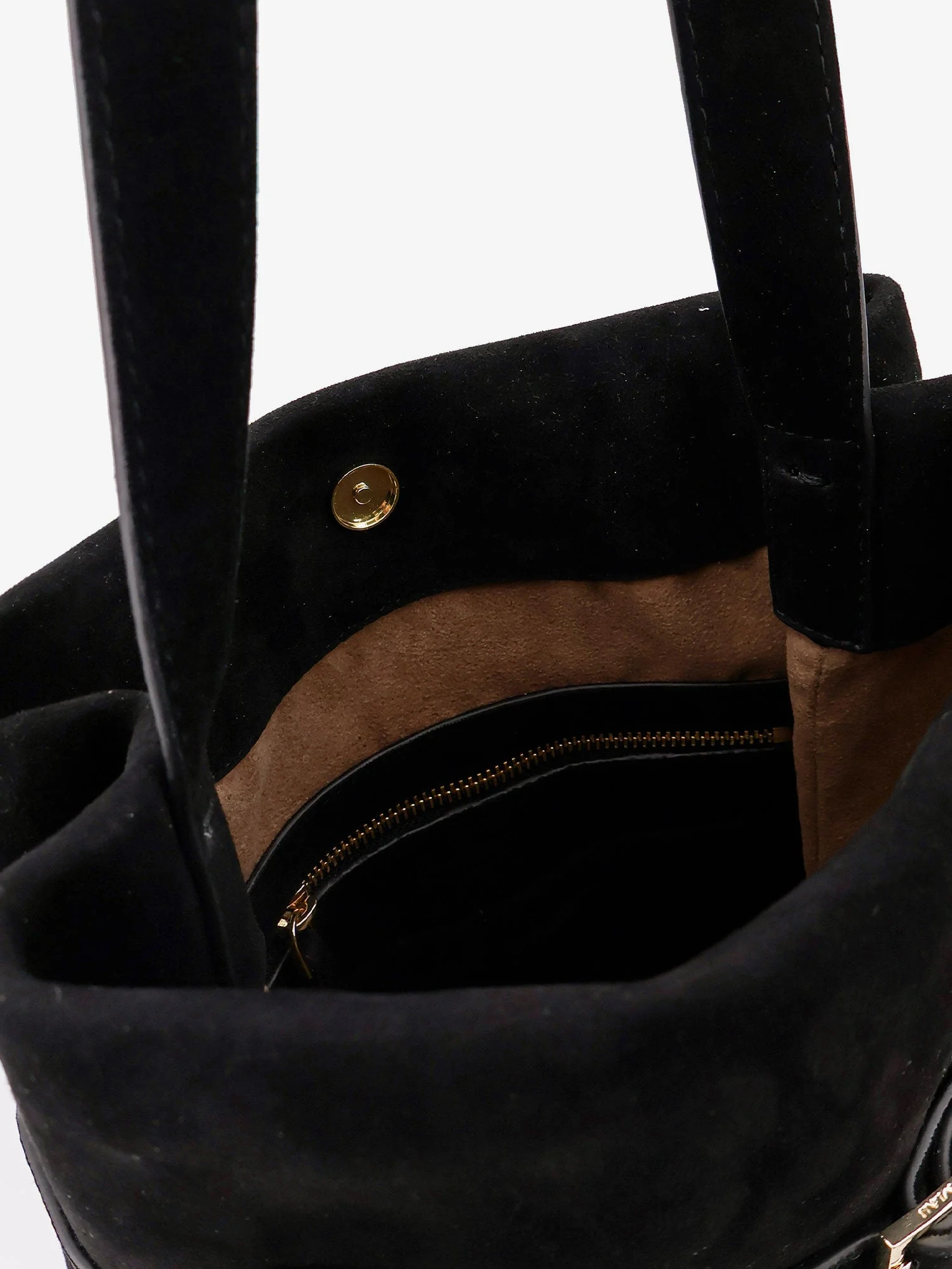 Manu Atelier Tote Du Jour Suede Shoulder Bag - Image 4