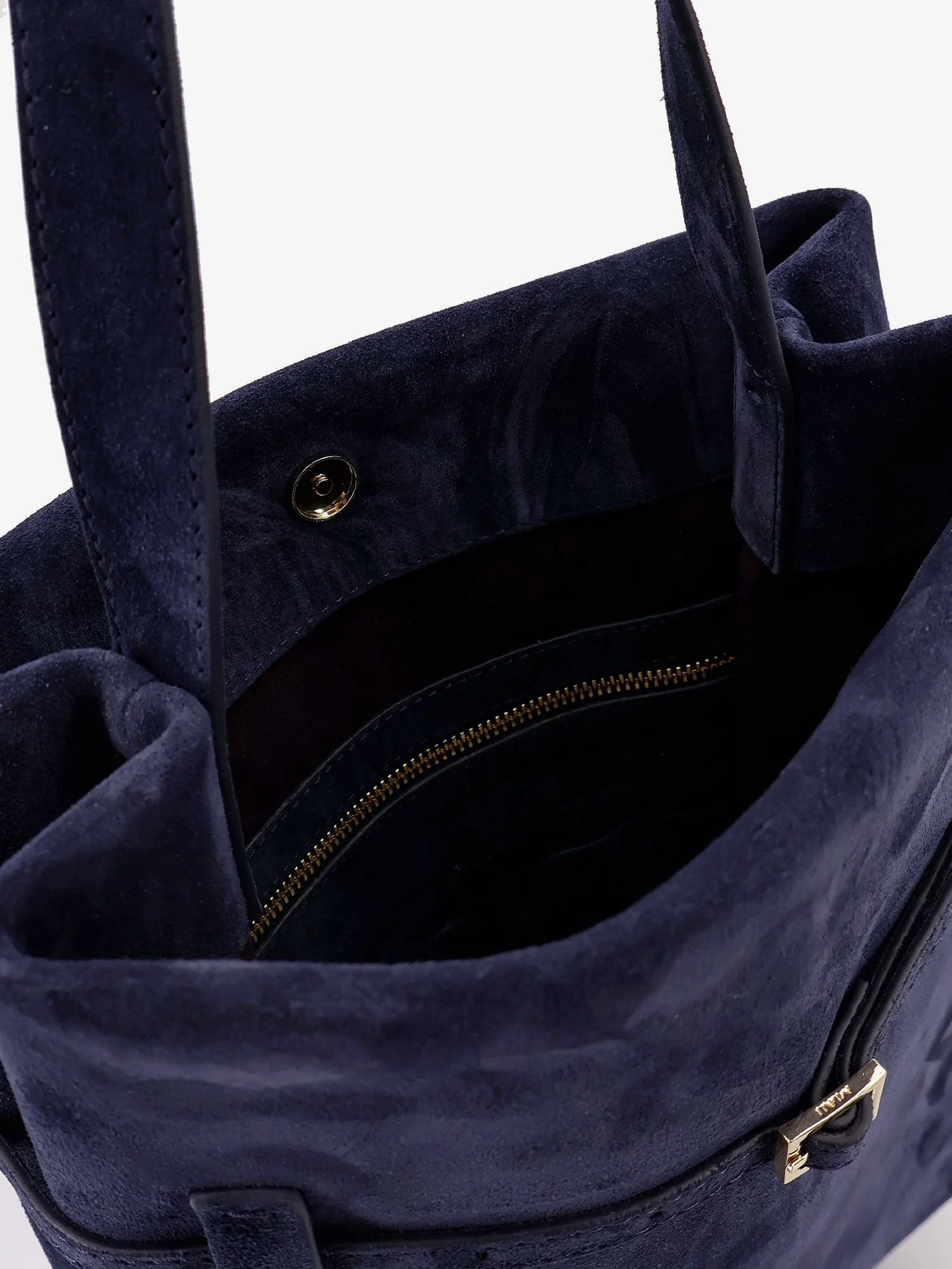 Manu Atelier Tote Du Jour Suede Shoulder Bag - Image 4