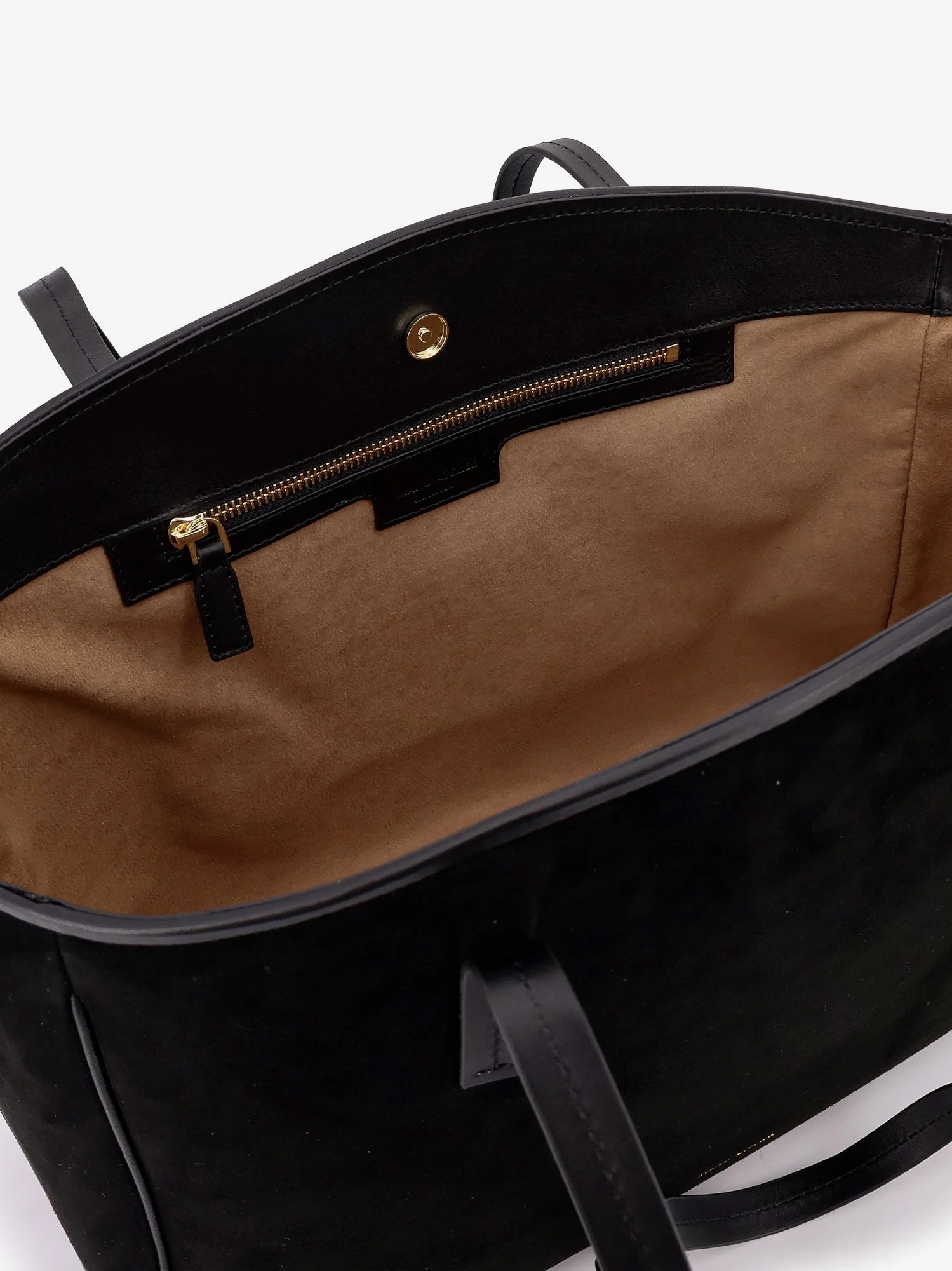 Manu Atelier Xl Du Jour Suede Shoulder Bag - Image 4